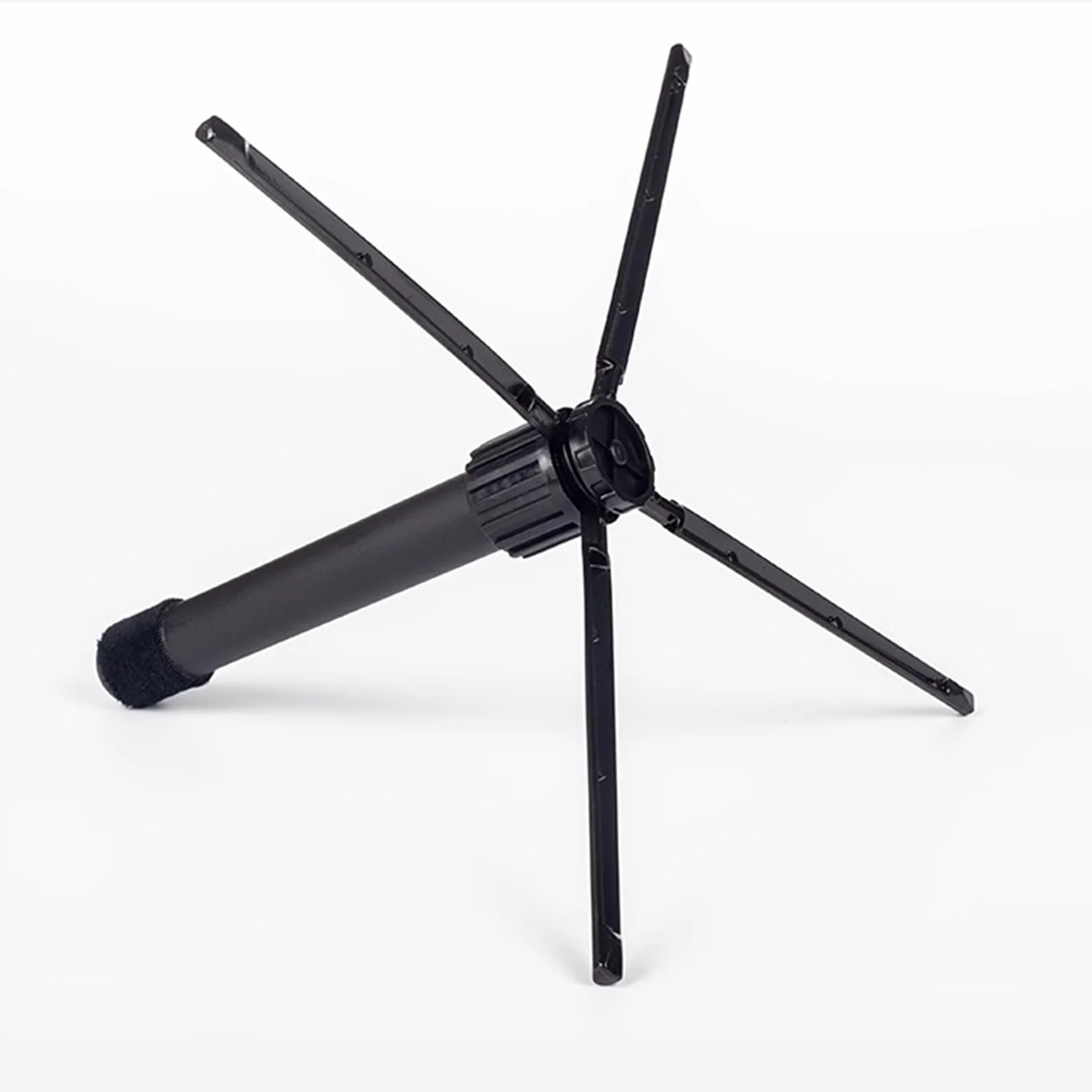 Portable Flute Stand Foldable Flute Stand Metal Base, 4-Leg Flute Stand for Flute Piccolo - Image 2