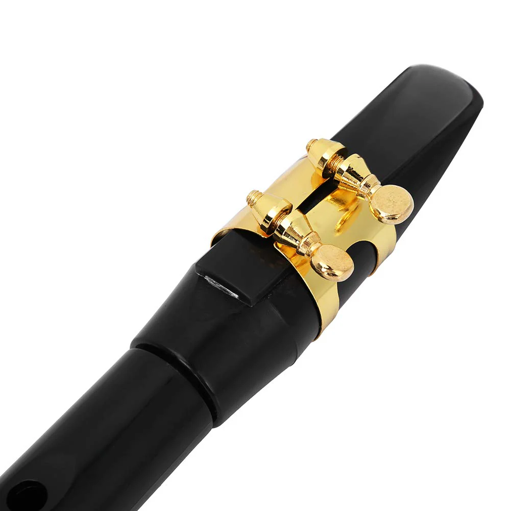 Portable Pocket Saxophone Practice Sax with Bag Woodwind Instrument Bb Tune Pocket Sax Mini Pocket Saxophone Mini Digital Saxophone Electronic Wind Instrument Musical - Image 3