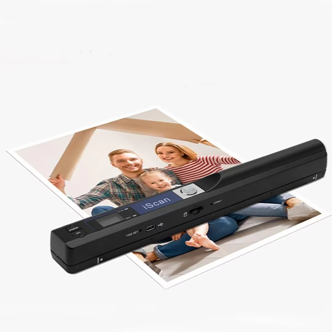 Portable Scanner,Handheld Mini Small Pen Type Scanner Scanning Wand Colour Photo A4 Document Scanning Equipment - Image 4