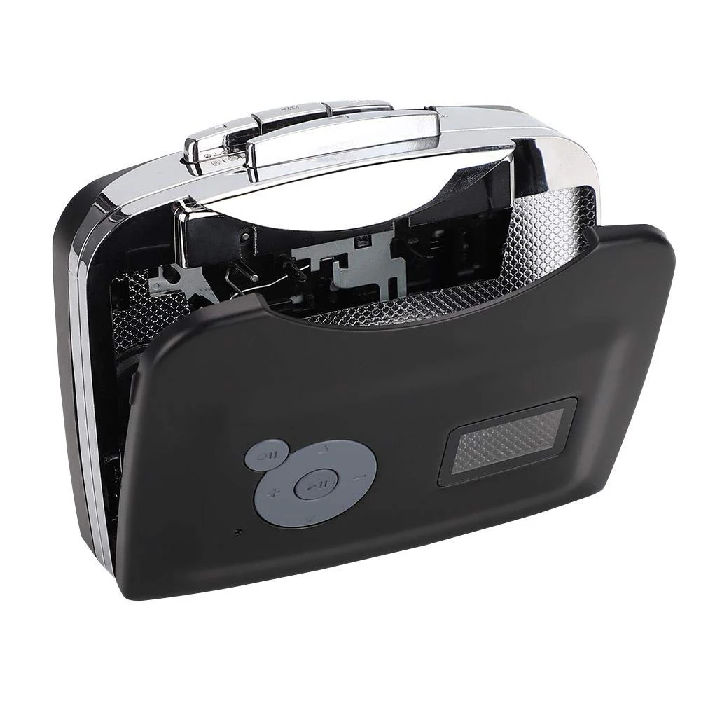 Portable Walkman Cassette Tape, USB Cassette to MP3 Converter Music Player, Audio Music Cassette Tape to Digital Converter Player with Earphone Compatible with Laptop/PC/USB Flash Drive - Image 5