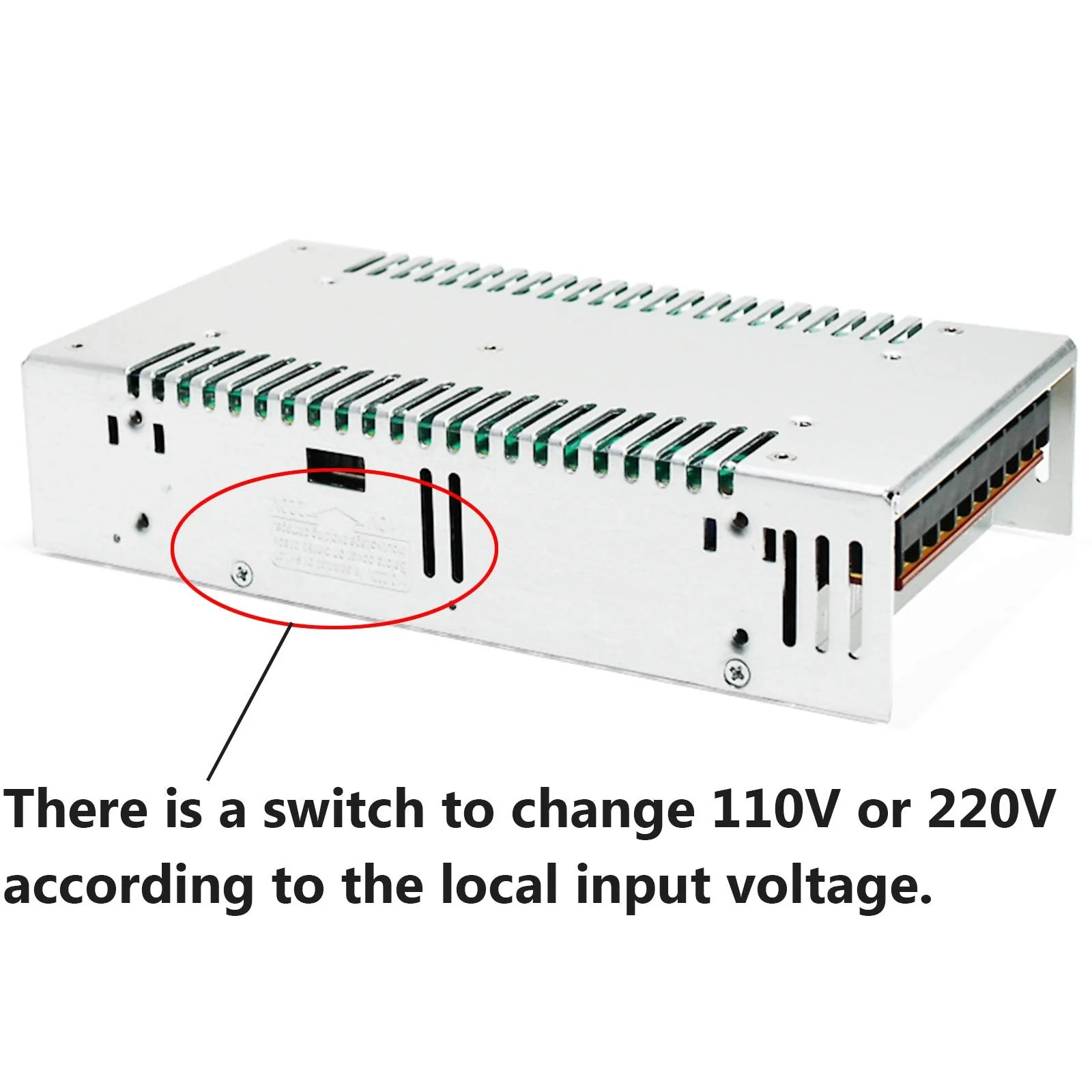 Power Supply Transformer Switching Power Supply DC 12 V 30 A 360 W Adapter Transformer Power Supply for CCTV, 3D Printer, Computer Project, LED Lighting Stripes and Industrial Systems - Image 6