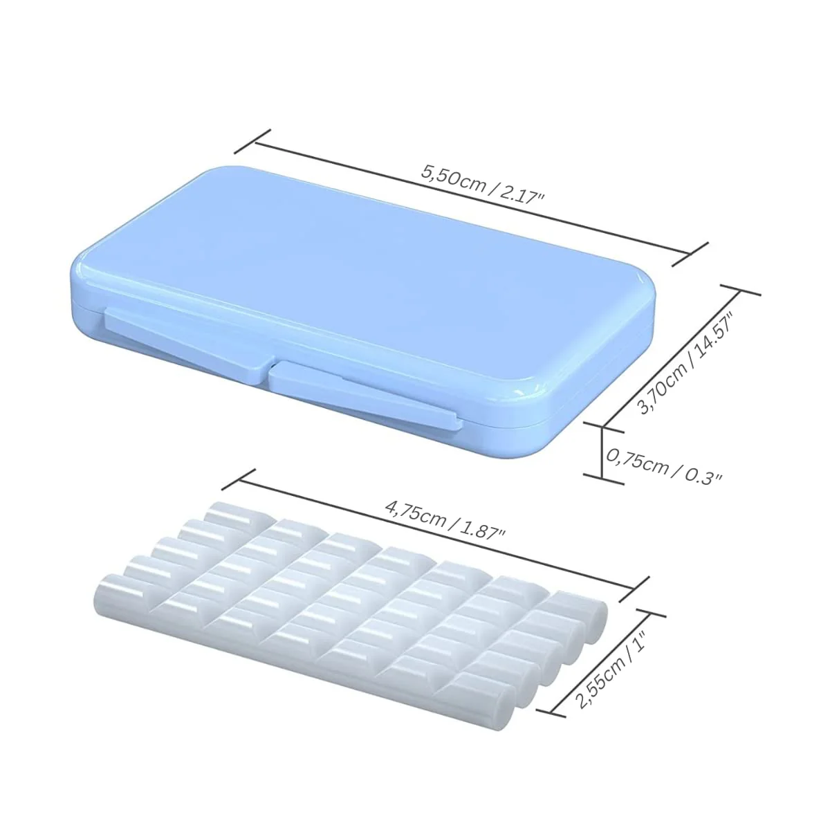 Pre-Cut Orthodontic Wax | Dental Wax for Braces (10 Boxes, No Flavouring) 10 stück - Image 6