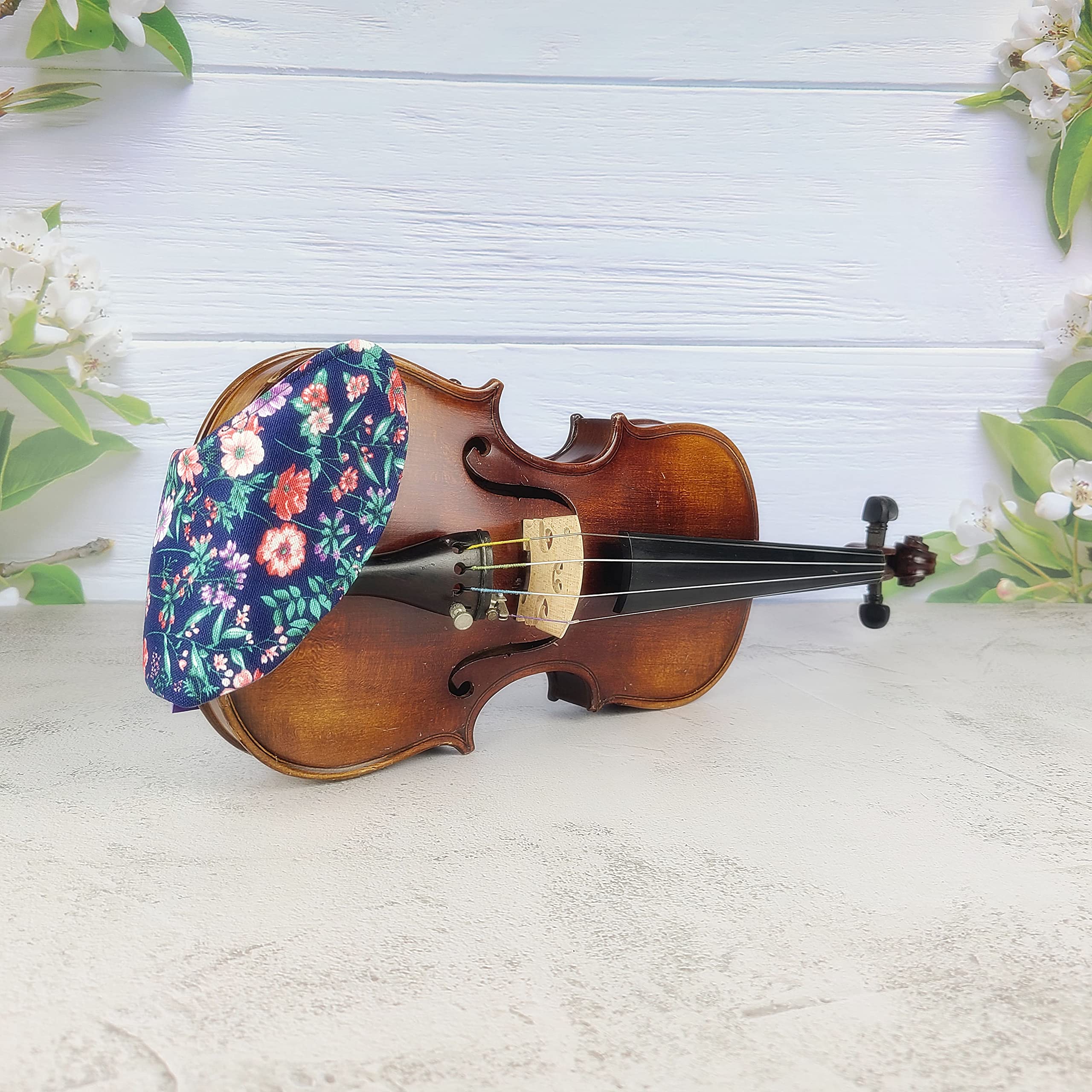 Premium Chinrest Cover for Violin Lesson Child Guarneri Model Chin Rest Pad Pure Cotton Perfect for Beginners Accessories AmaMid27 - Image 3