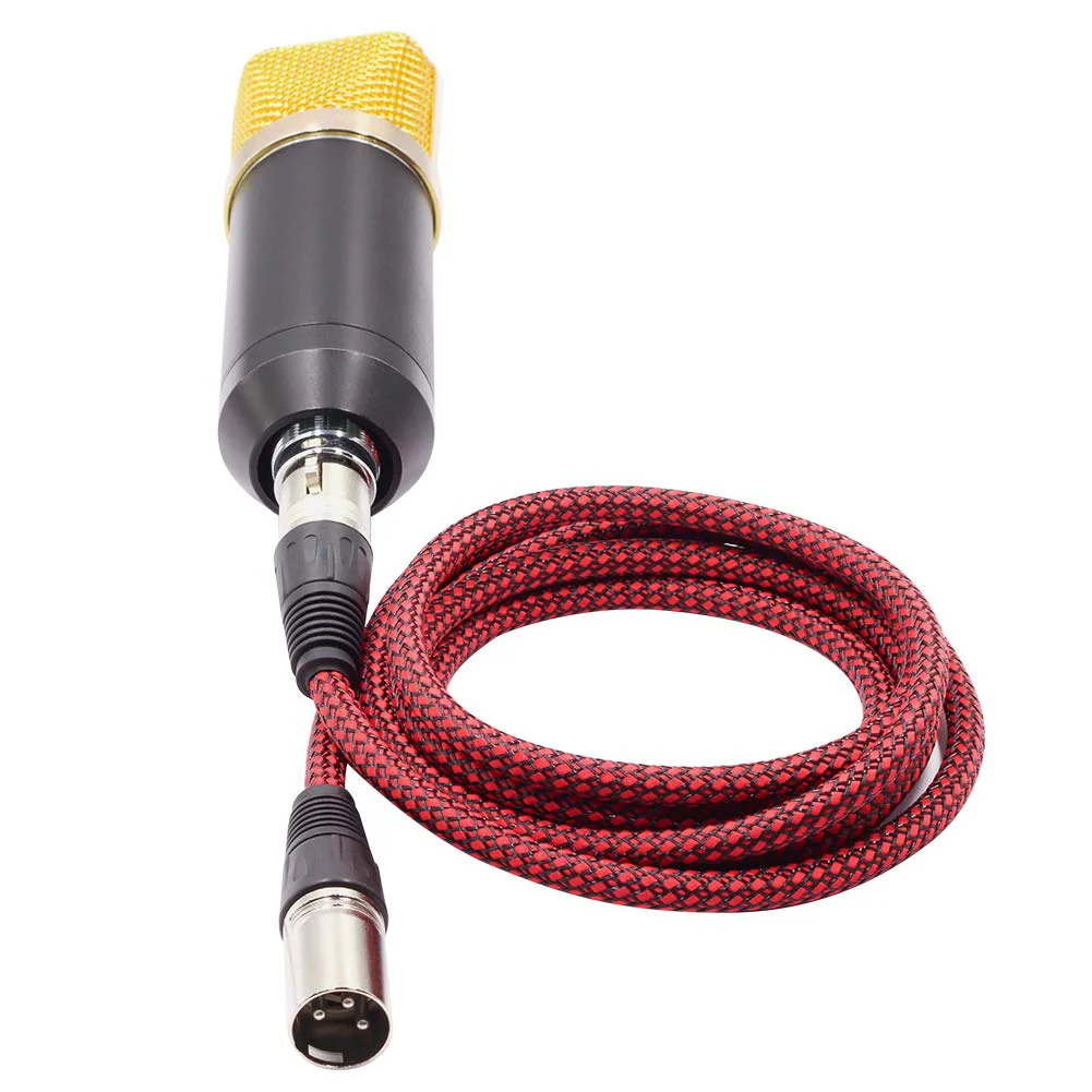 Premium XLR Male to Female 3 Pin Plug Nylon Braided Shielded Professional Mic Audio Balanced Cable for Recording Applications,Mixers,Speaker Systems (2m/6ft) 2m/6ft - Image 8