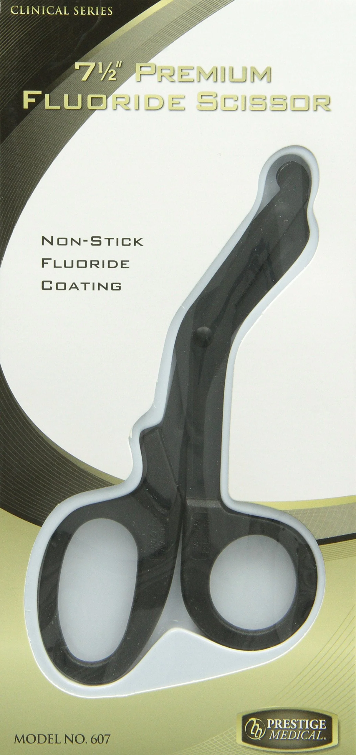 Prestige Medical Prestige Medical Fluoride Scissor, Black, 7 1/2 Inch - Image 2