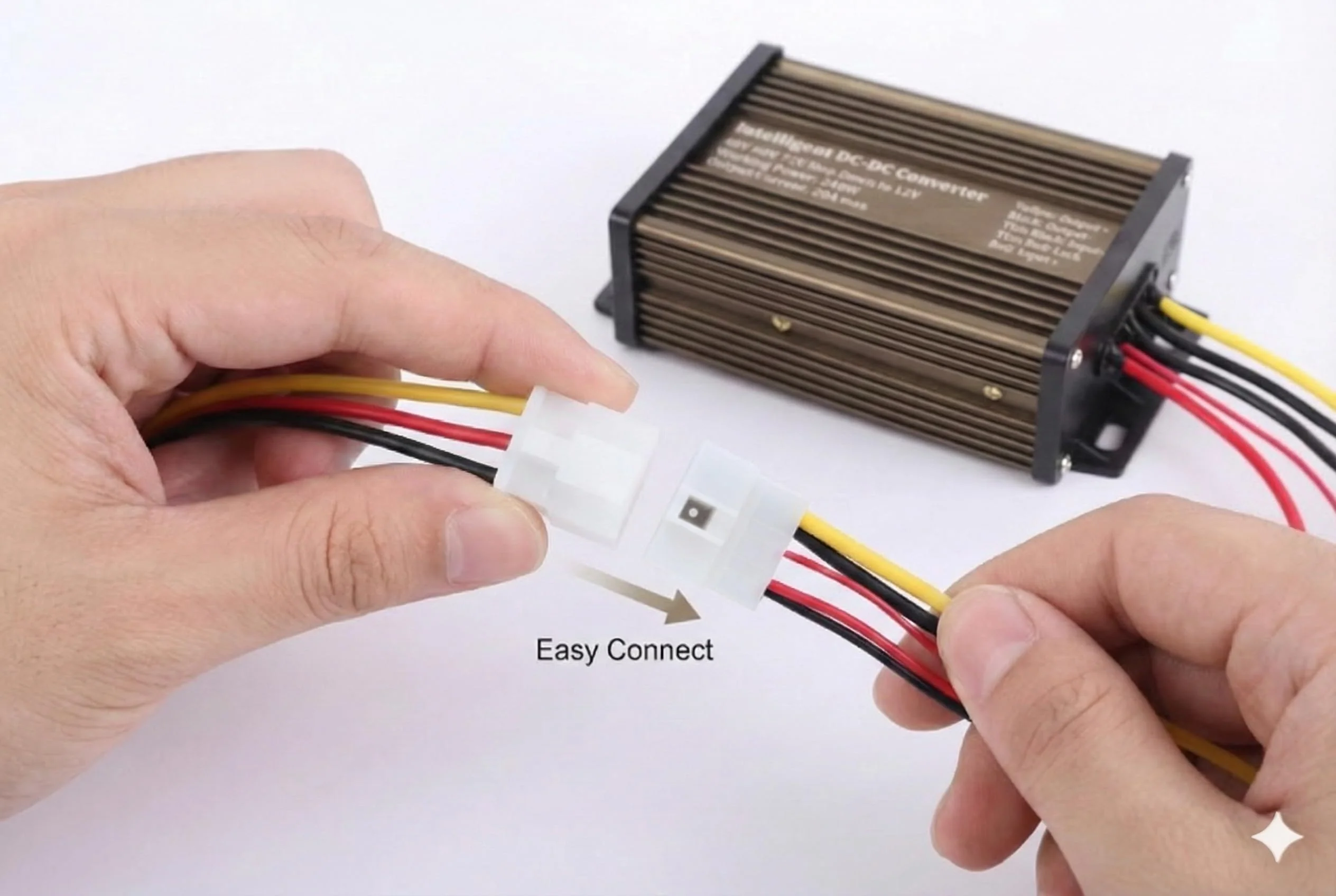 Pro Chaser DC-DC 72V 60V 48V Volt Voltage to 12V Step Down Voltage Reducer Regulator 180W 15A for Scooters & Bicycles Golf cart (20A 240W) 20A 240W - Image 2