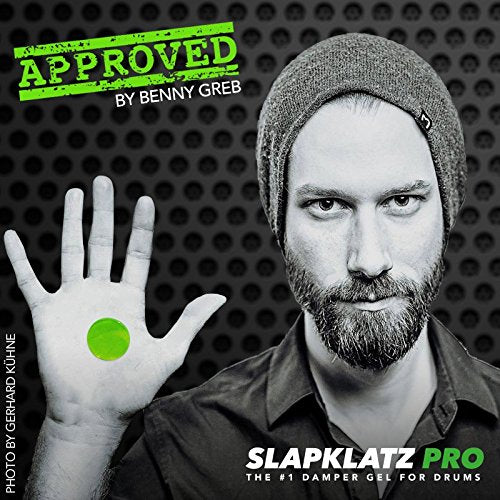 PRO Drum Gel Dampers – Alien Green – 12 Pads in 3 Sizes – Storage Case Included Single - Image 8