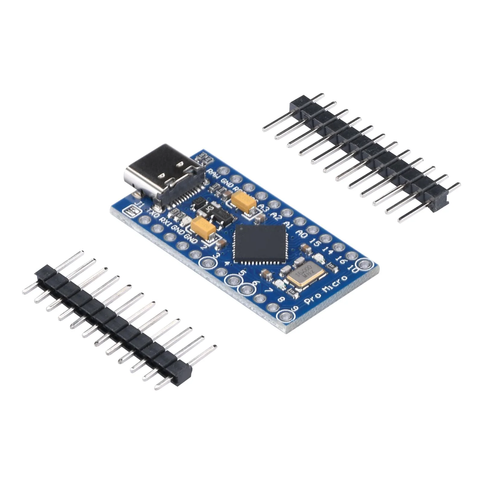 Pro Micro 32U4 Module Type-C Development Board 5V 16MHz Microcontroller Pack of 2 Blue-2 Pieces - Image 6