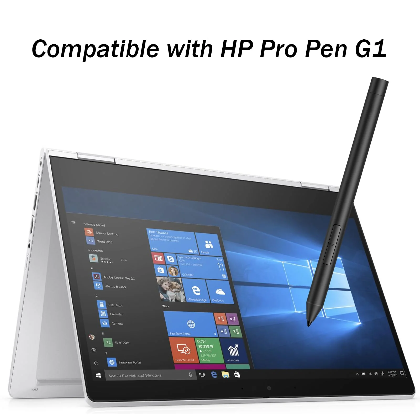 Pro Pen G1 Compatible with HP Pro Pen G1 for HP Probook x360 11 G5 Education Edition, Stylus Pen for HP Pro Pen ProBook x360 435 and x360 11 G5 Education Edition with 4096 Level Pressure AES - Image 2