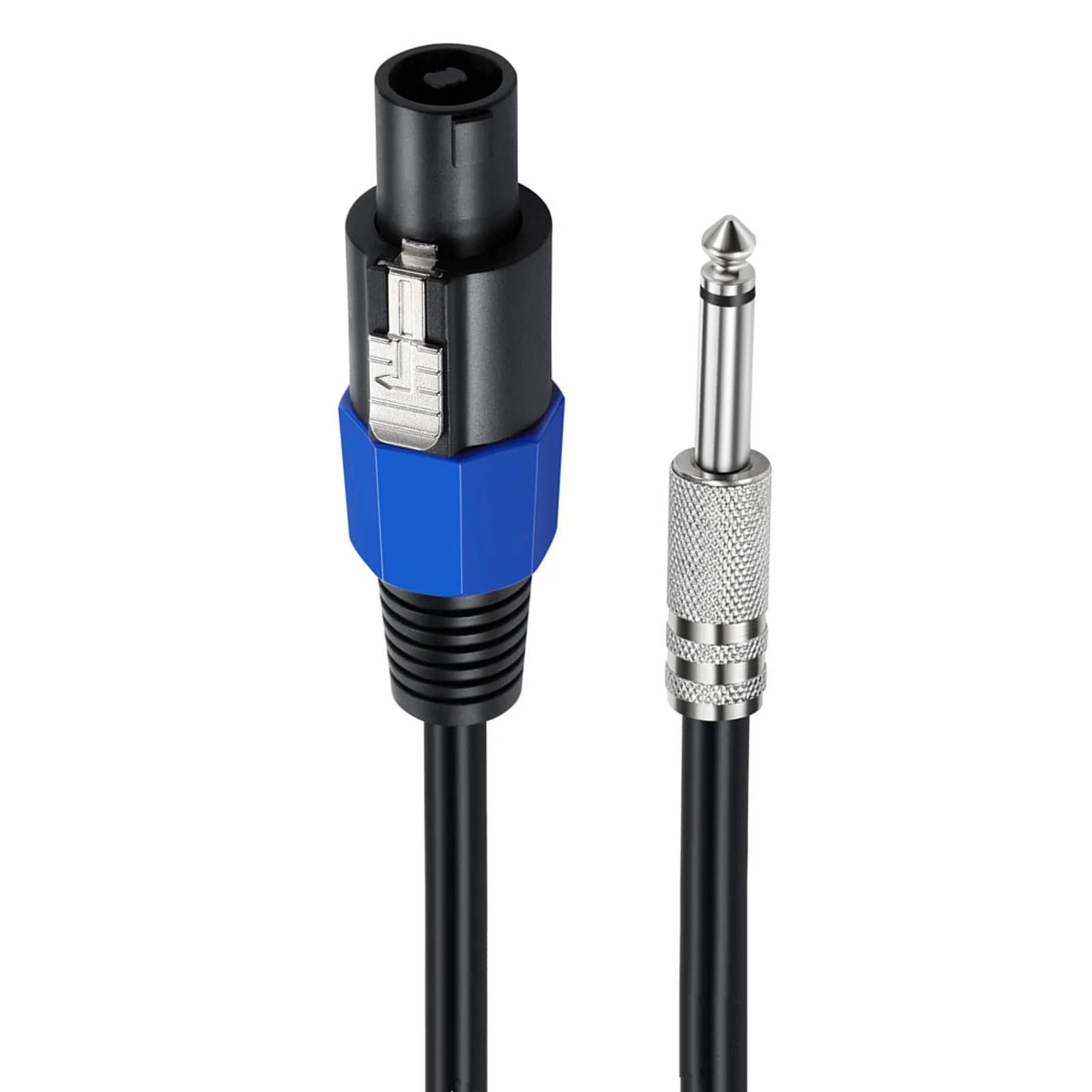 Professional 12 Gauge Male to 1/4'' Male Audio Cord, Speakon to 1/4'' Speaker Cable DJ Speaker Cable with Twist Lock Connection Extension Wiring(6FT/1 Pack) - Image 3