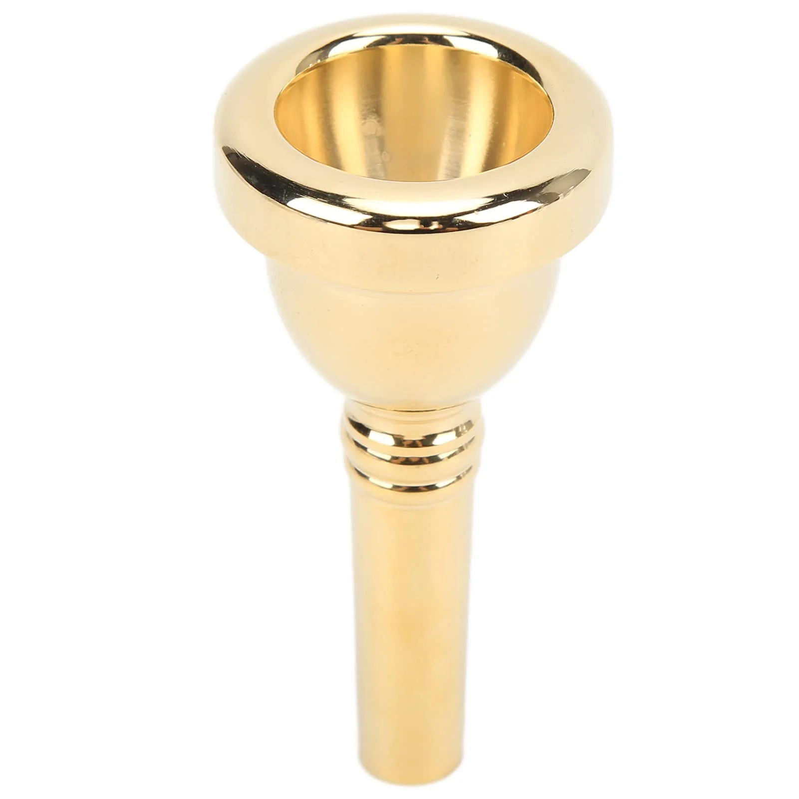 Professional Alto Trombone Mouthpiece, Gold Plated Copper Mouthpiece for Clear Sound, Durable Design for Beginners and Musicians, Ideal Gift for Trombone Players - Image 7