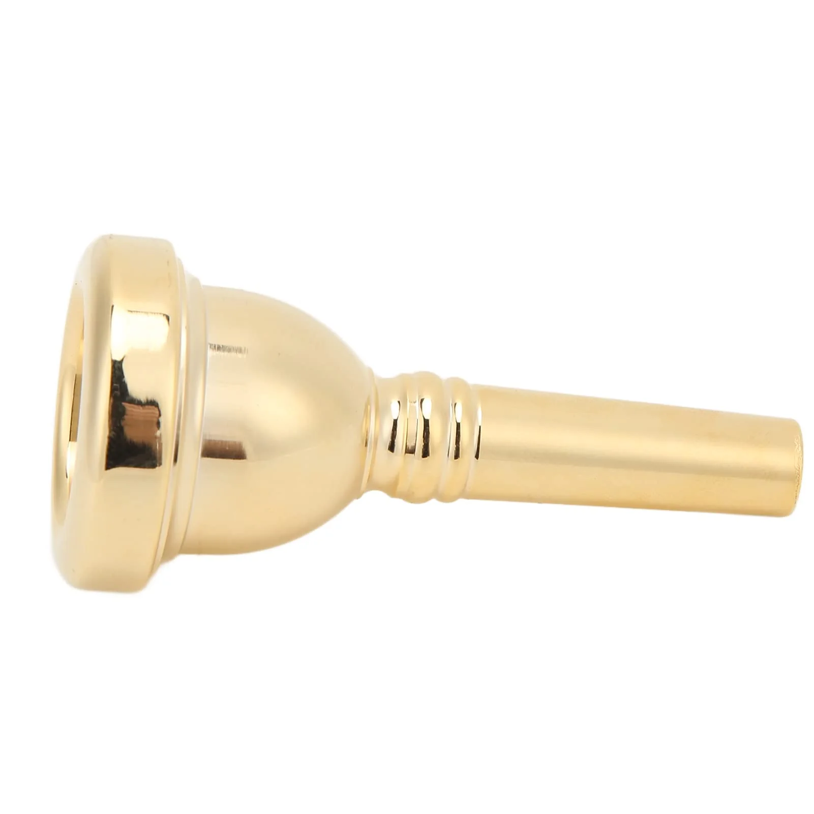 Professional Alto Trombone Mouthpiece, Gold Plated Copper Mouthpiece for Clear Sound, Durable Design for Beginners and Musicians, Ideal Gift for Trombone Players - Image 8