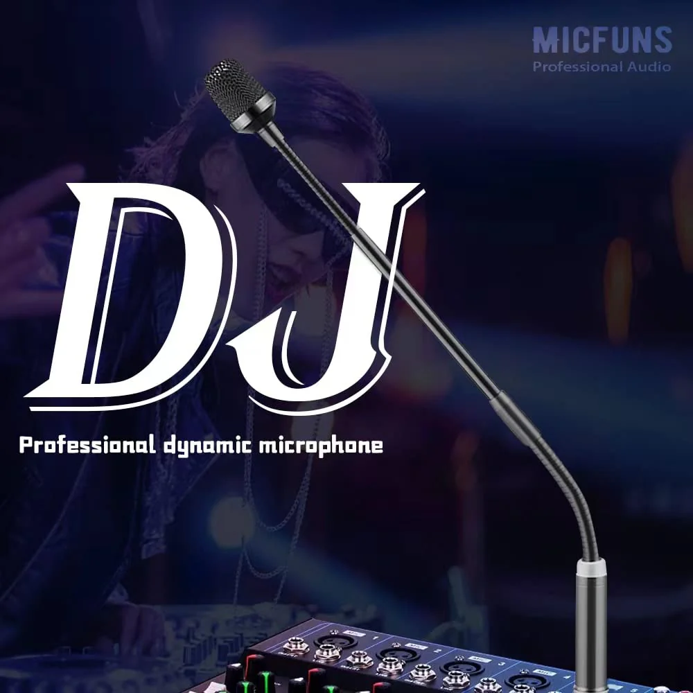 Professional Dynamic bob Barker Microphone for DJ Mixer Dedicated Disc Shouting Microphone KTV Bar Gooseneck Mic - Image 7