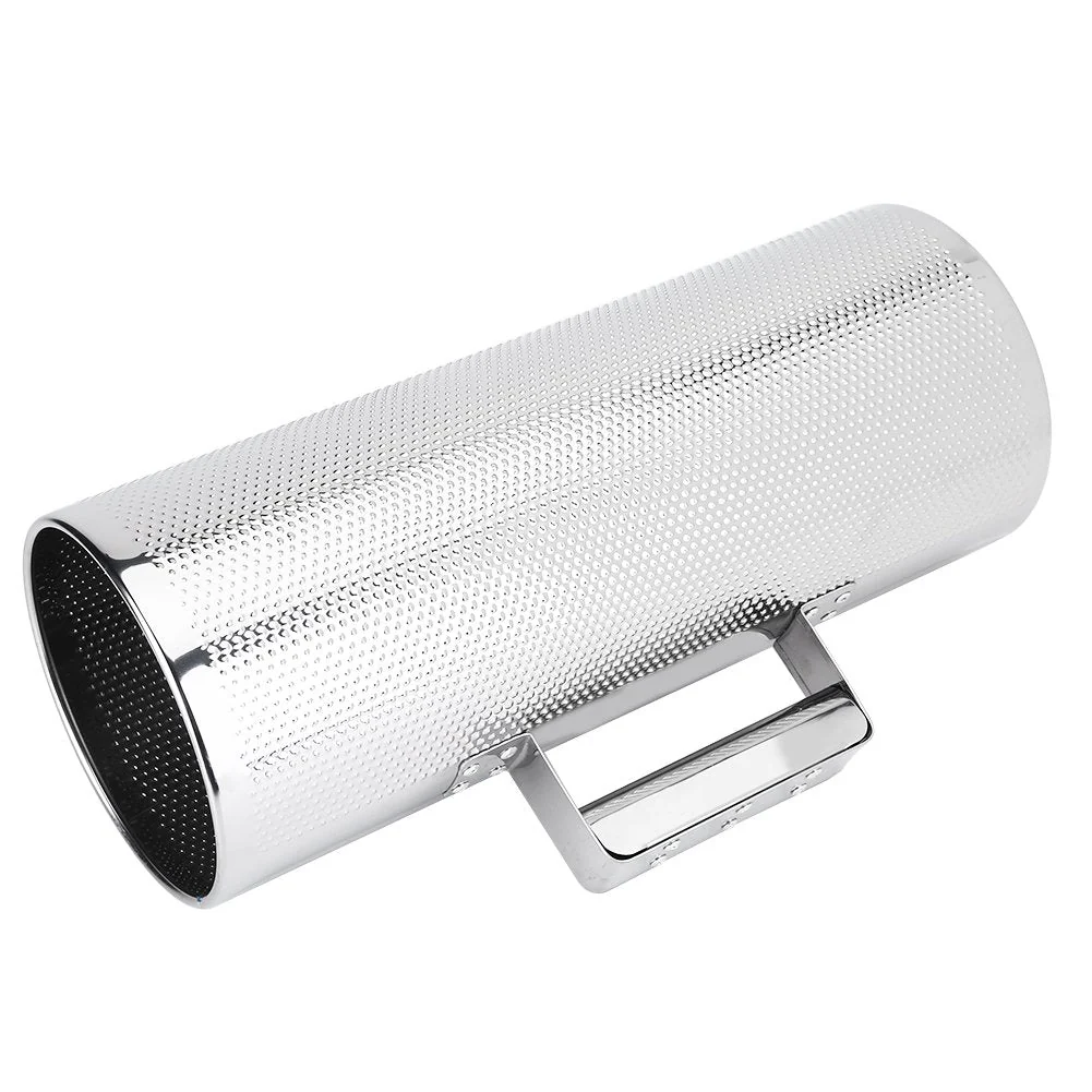 Professional Stainless Steel Guiro with Scraper Musical Training Tool for Bands, Concert, Stage Performance - Silver - Image 2