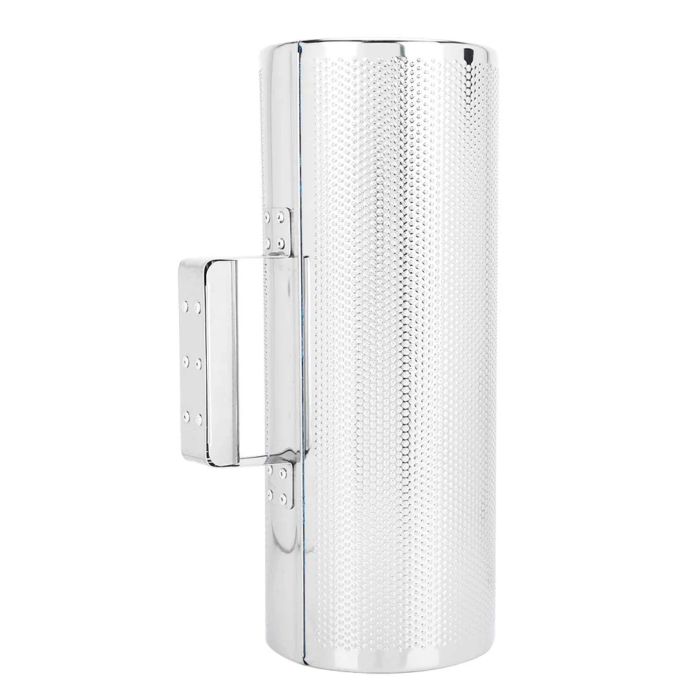 Professional Stainless Steel Guiro with Scraper Musical Training Tool for Bands, Concert, Stage Performance - Silver - Image 6