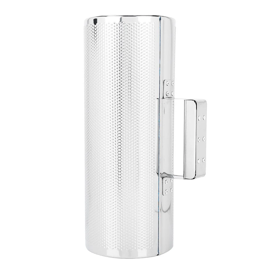 Professional Stainless Steel Guiro with Scraper Musical Training Tool for Bands, Concert, Stage Performance - Silver - Image 7