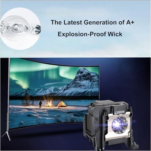 Projector Lamp with Housing Compatible with Epson ELPLP89/V13H010L89 PowerLite Home Cinema 5040UB 5040UBe 5050UB 5050UBe 4000 4010 4100 EH-TW7300 TW9 300 4050 4040 6050UB 6040UB ELP LP89 - Image 5
