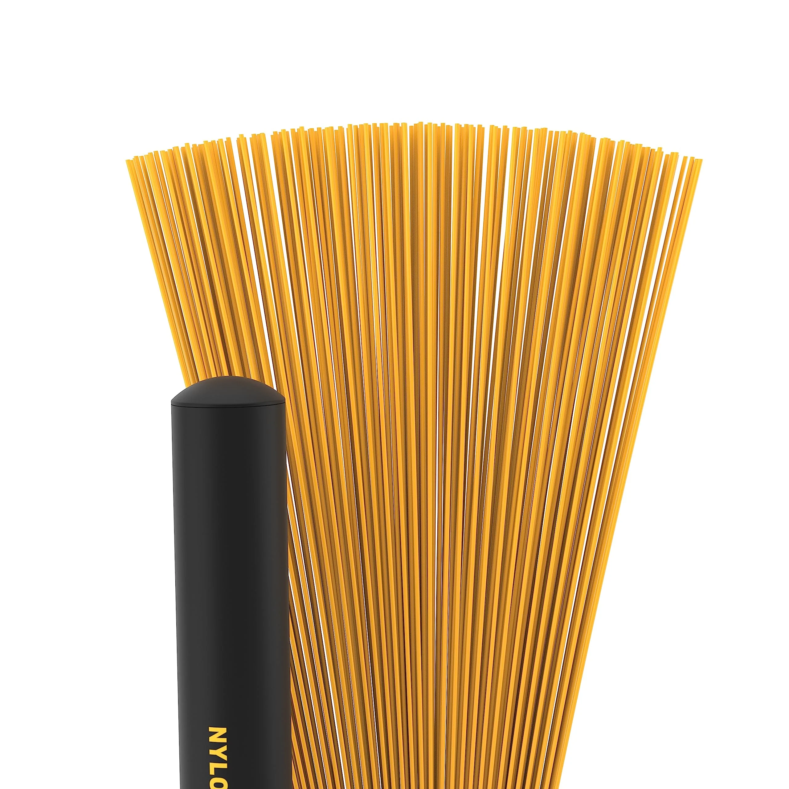 ProMark Light Nylon Brush 5B - Yellow - Jazz Brush - Wire Brush for Snare Drums - Nylon Drum Brush - Image 3