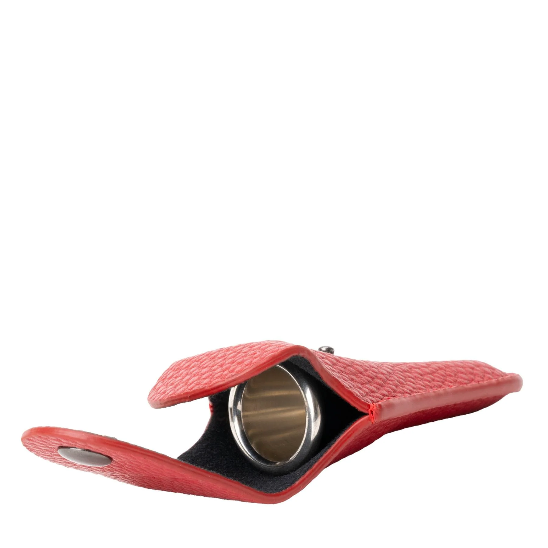 Protec French Horn Leatherette Mouthpiece Pocket Pouch, Red, Model A130RX - Image 3