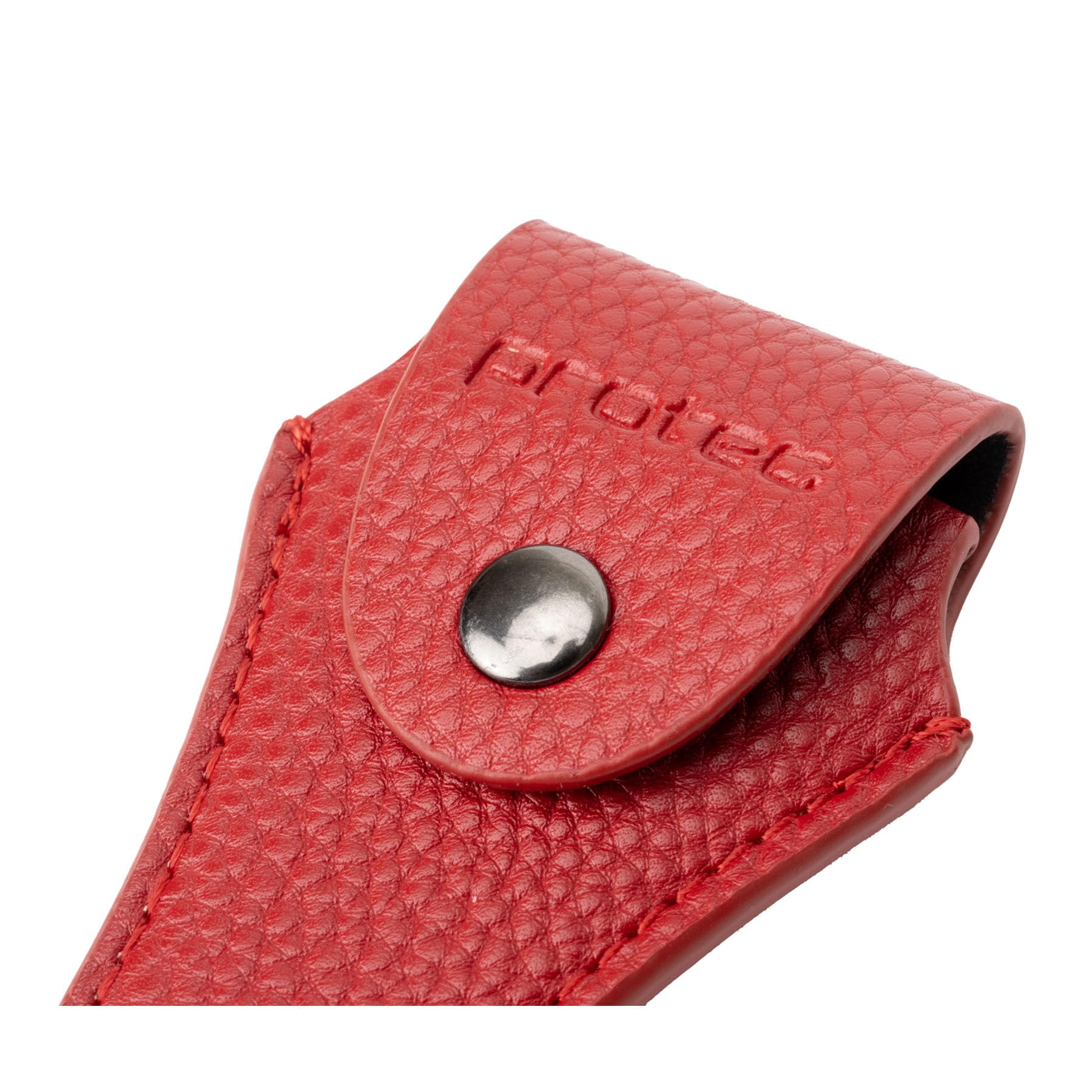 Protec French Horn Leatherette Mouthpiece Pocket Pouch, Red, Model A130RX - Image 4