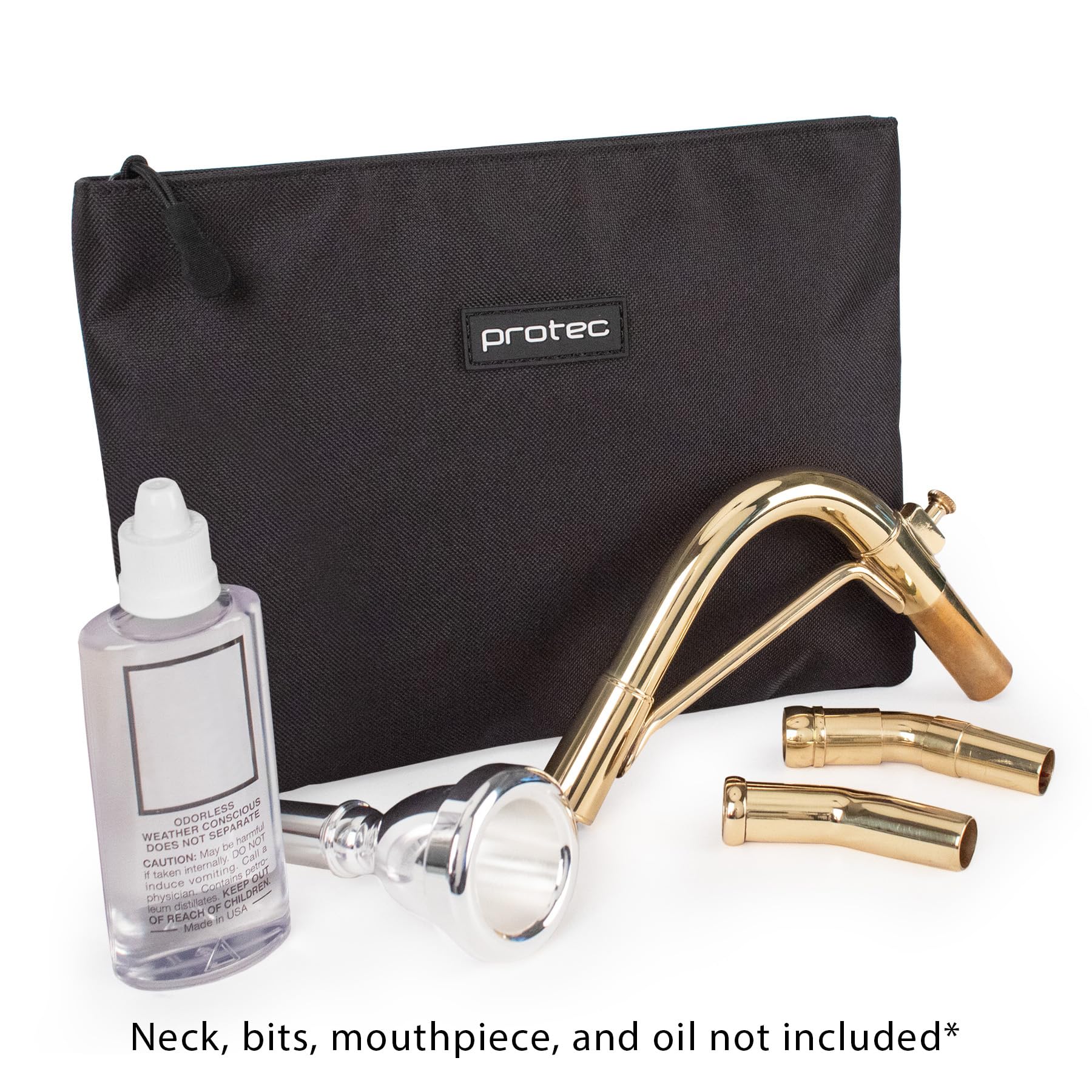 Protec Sousaphone Storage Pouch (Neck, Bits, Mouthpiece, Valve Oil), Model A209 - Image 5