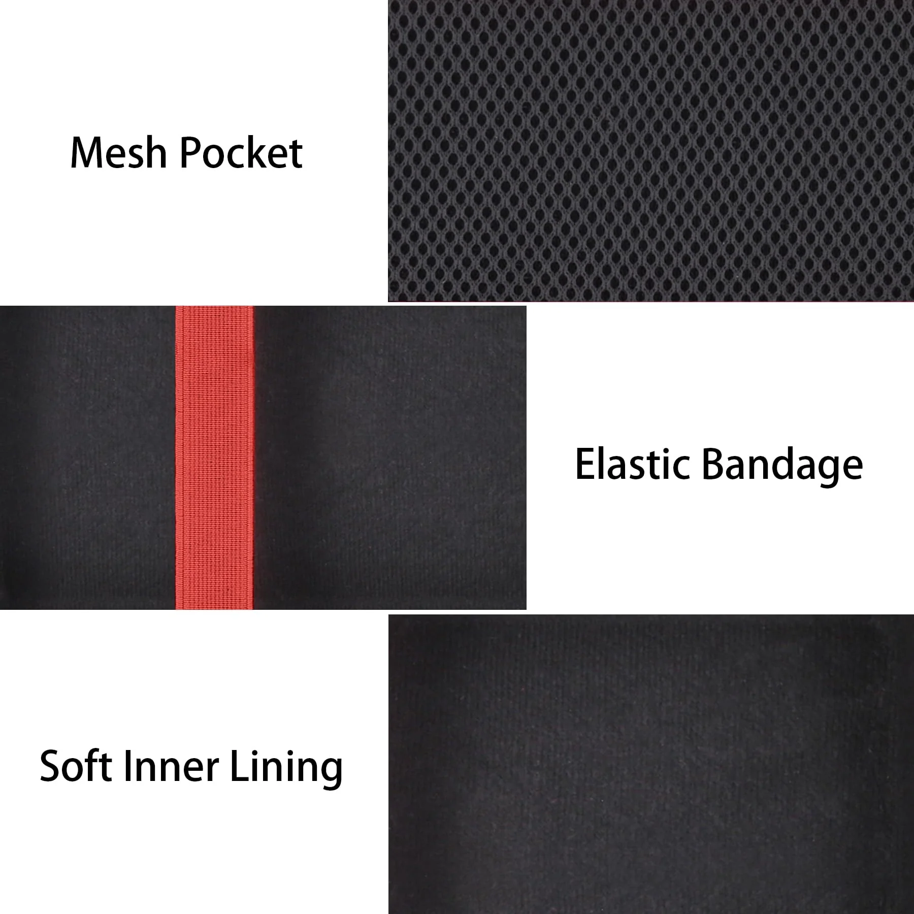 Protection Storage Case Compatible with NOCO Boost GB40 / GB20 / X GBX45 UltraSafe Jump Starter Lithium Battery Booster Pack and Accessories（Black Case + Red Zipper）-Flaxune Case for Boost GB40 / GB20 / X GBX45 - Image 9