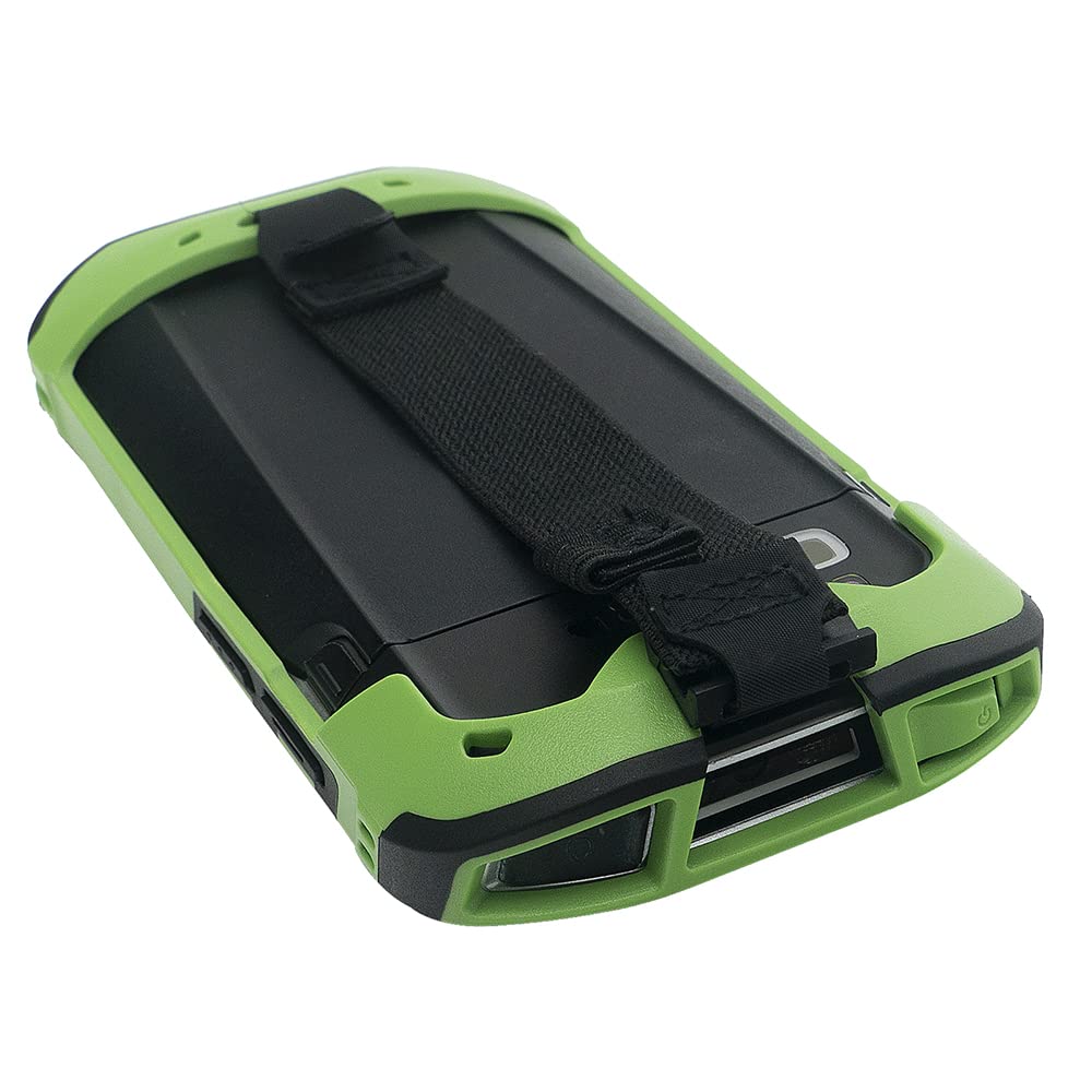 Protective Cover Bumper Case Rugged Boot with Hand Strap for Zebra TC51 TC510K TC52 TC56 TC57 (Green) Green - Image 8