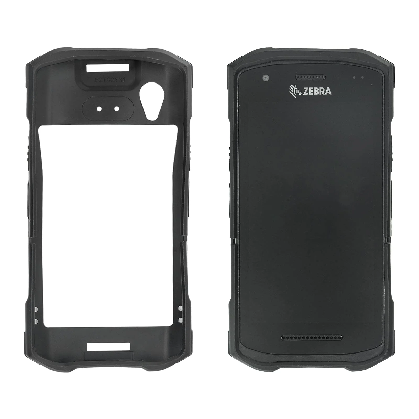 Protective Cover for Zebra Symbol TC21 TC26 Barcode Scanner,Rugged Bumper Case for Zebra Symbol TC21 TC26 Handheld Touch Mobile Computers,Slim Hard Shell Cover,Black,Composed of TPU - Image 7