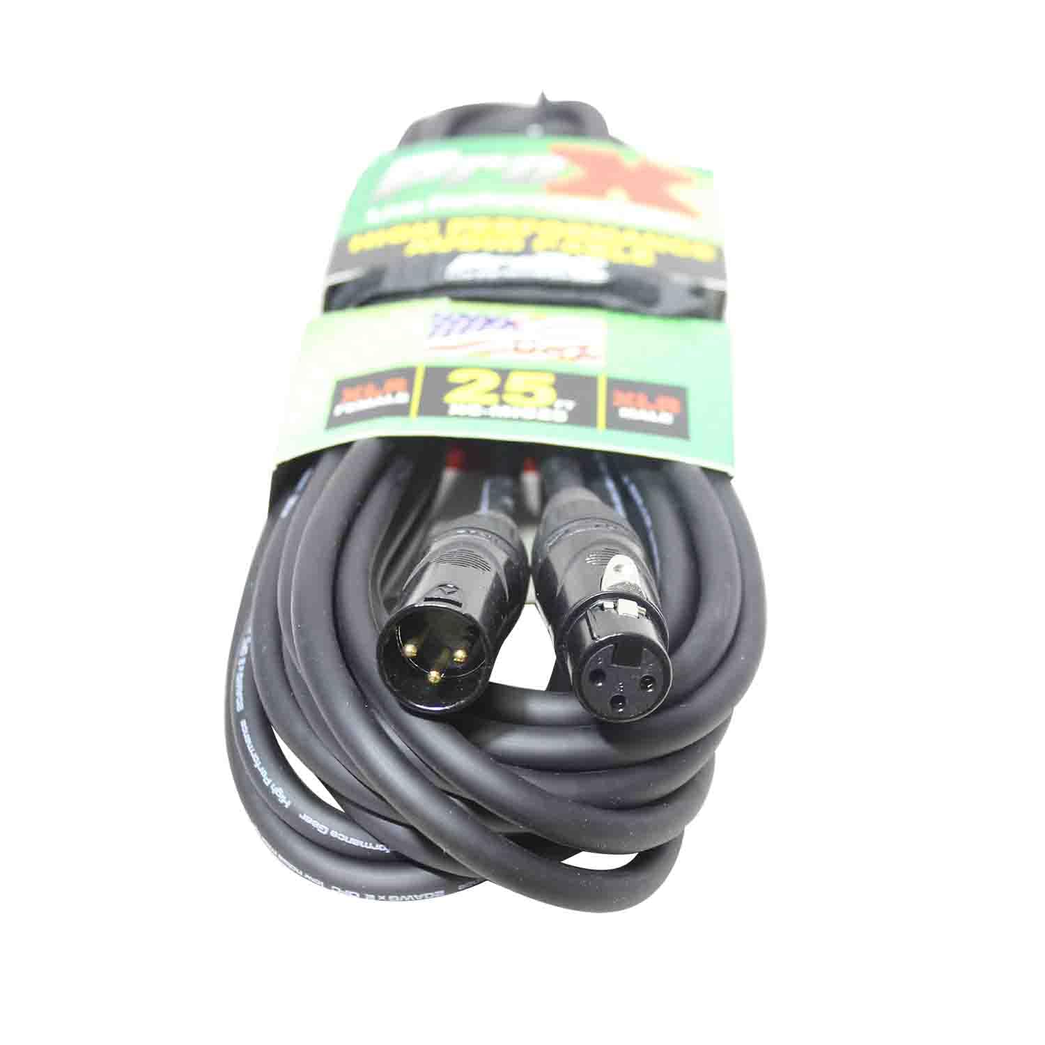 Prox XC-MIC2525 Ft. Balanced XLR-F to XLR-M High Performance Microphone Cable - Image 5