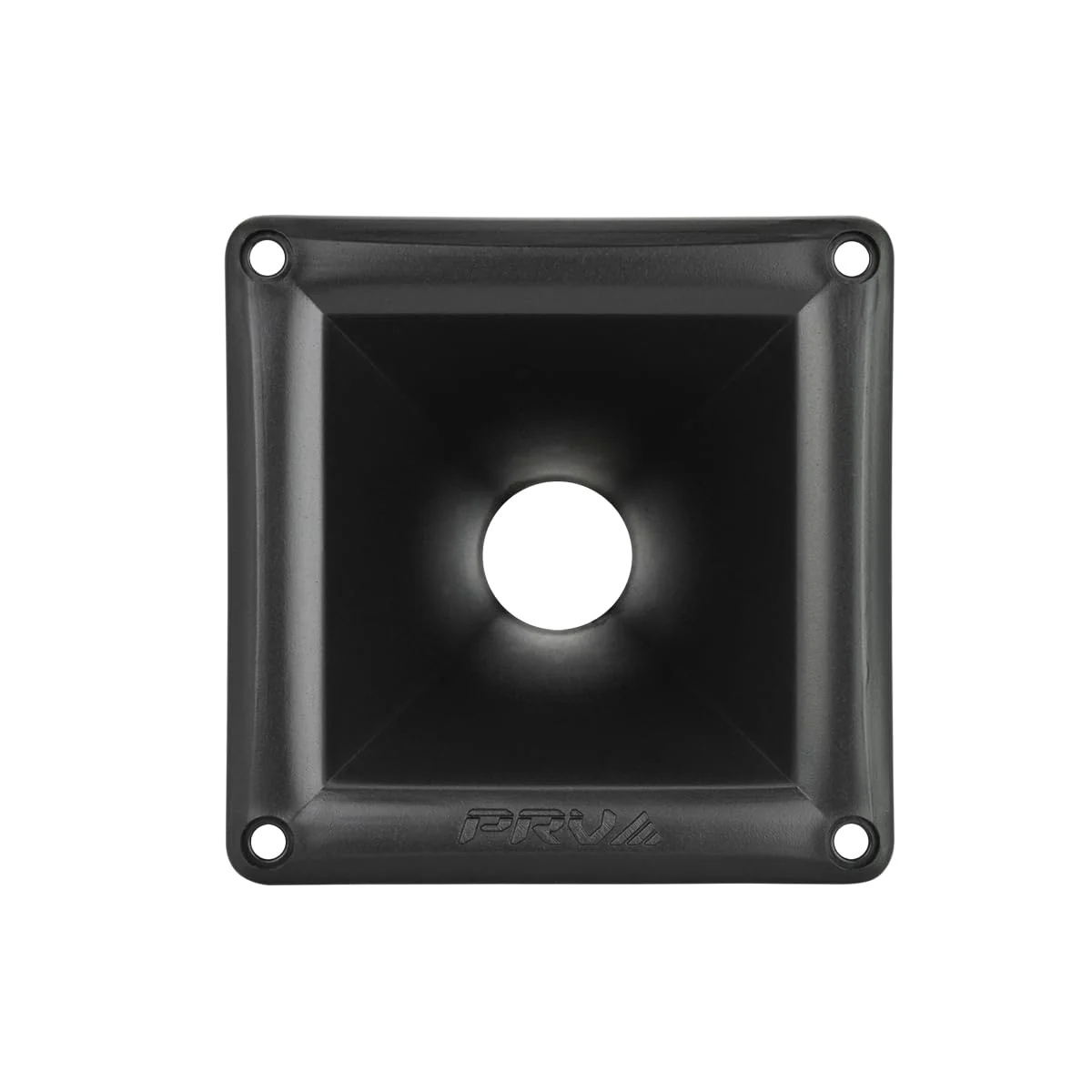PRV AUDIO 1 Inch Exit Waveguide WG11-25 Non-resonant Reinforced Plastic Construction (ABS) Screw On Exponential Horn for 1 In Compression Drivers - Image 2