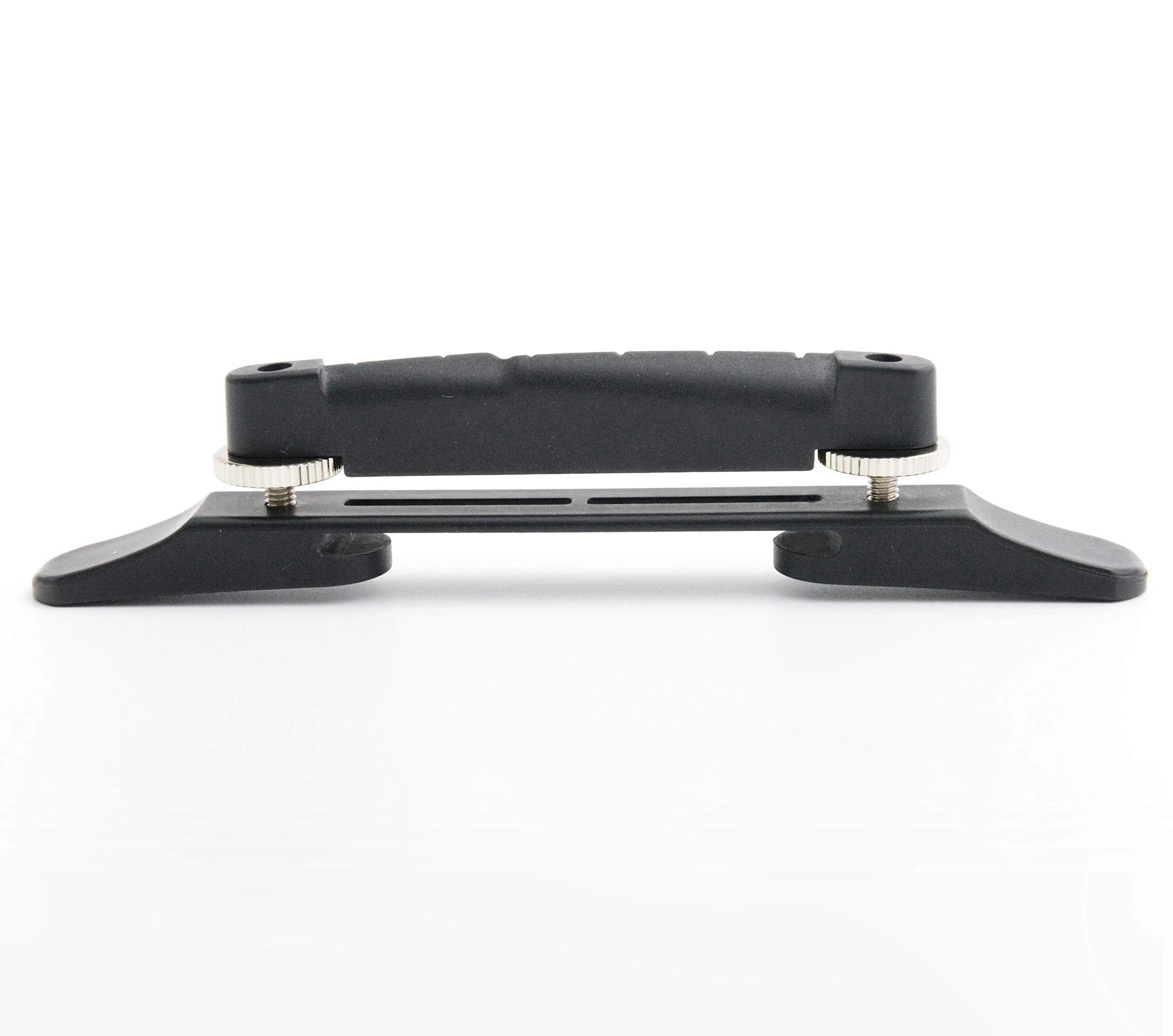 PS-7552-N0, Archtop Jazz Bridge, Low Profile with Nickel Screw Finish - Image 5