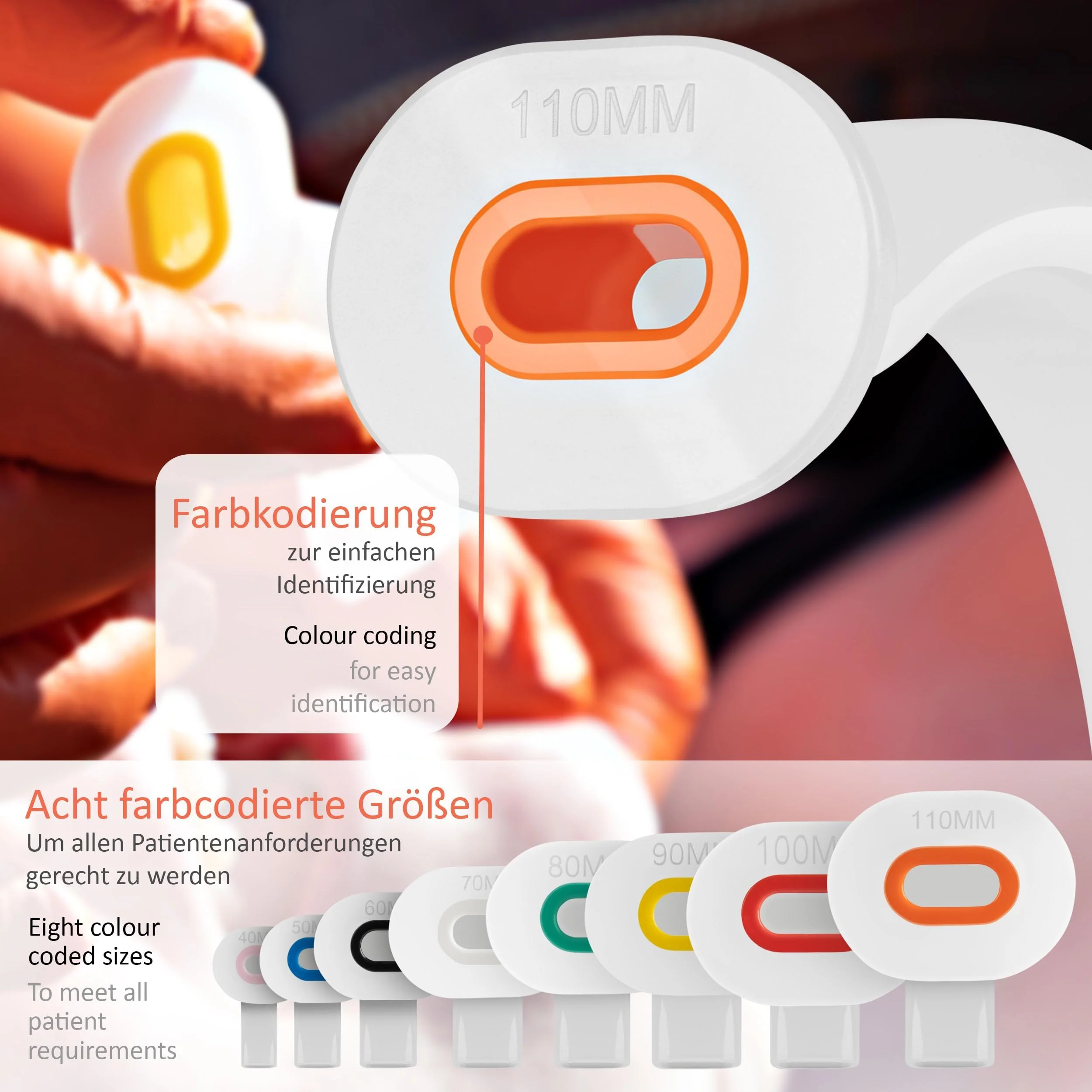 PULOX Guedeltube Set - Oropharyngeal Tube for First Aid and Emergency - 8 Pieces per Pack, White - Image 3