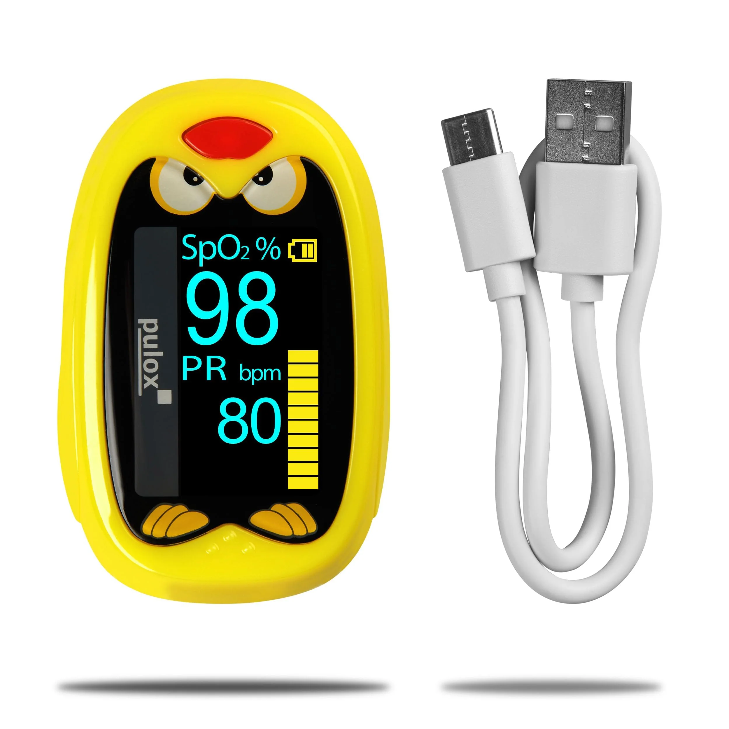 Pulox PO-210B Children's Pulse Oximeter - Battery Operated Finger Pulse Oximeter for Children and Toddlers - Image 6