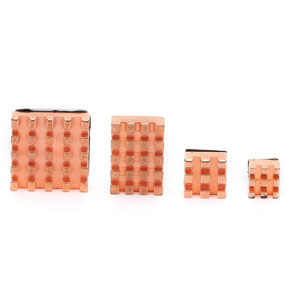 Pure Copper Heatsink, 4 Heatsinks Made of Pure Copper, Durable and Unbreakable for Raspberry PI 4B 1G 2G 4G (Copper) - Image 9