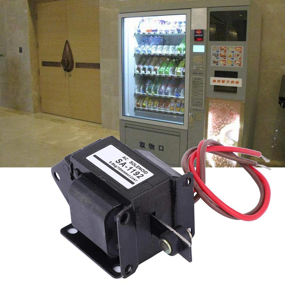 Push-Pull Magnet AC Magnet Electromagnet Push Pull Electromagnet 220VAC 7.8N Hub 10mm - Image 5