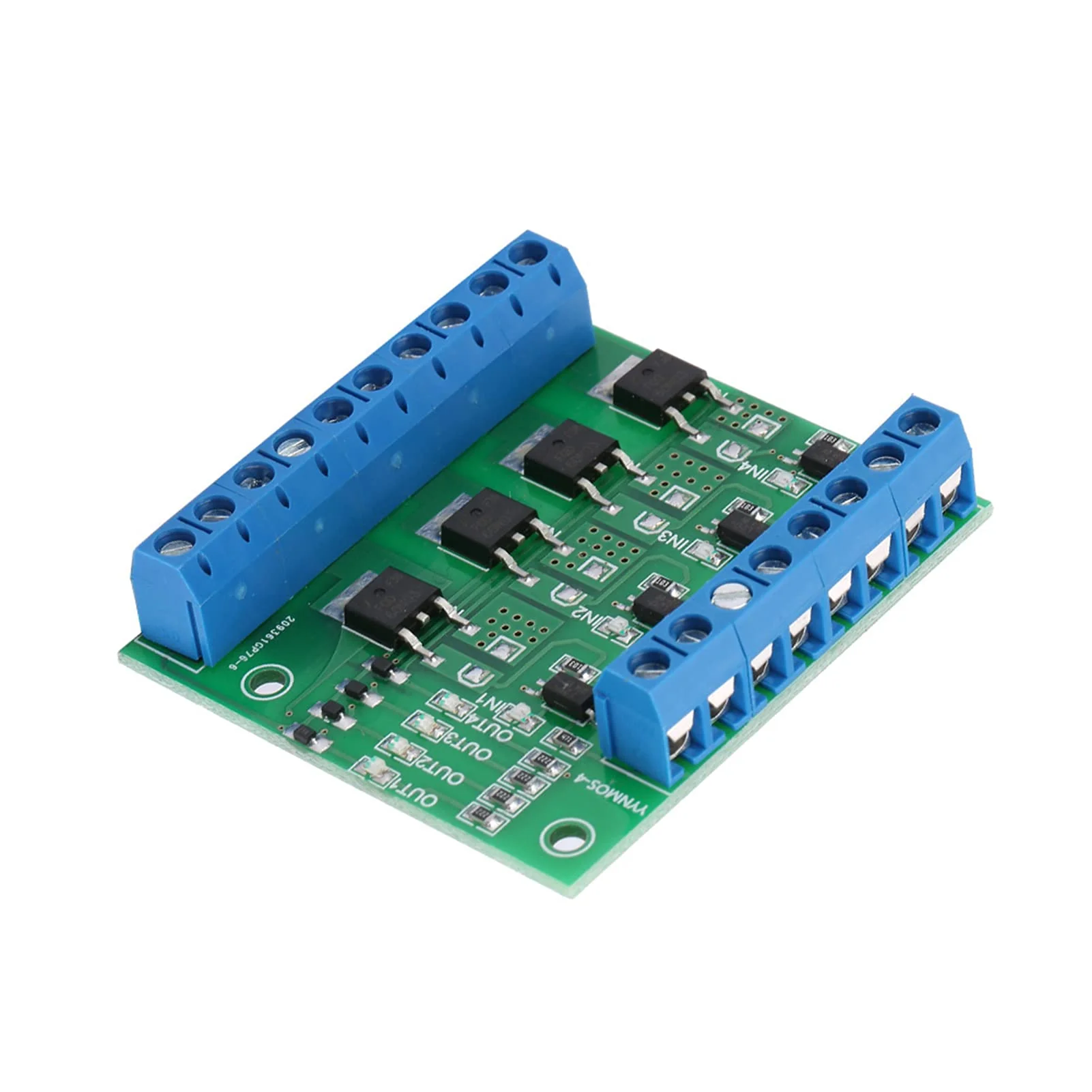 PWM 4 Channel PLC Amplifier Mosfet Module Mosfet PCB MOSFET Amplifier PCB Module Driver 3-20V to 3.7-27VDC 10A - Image 7