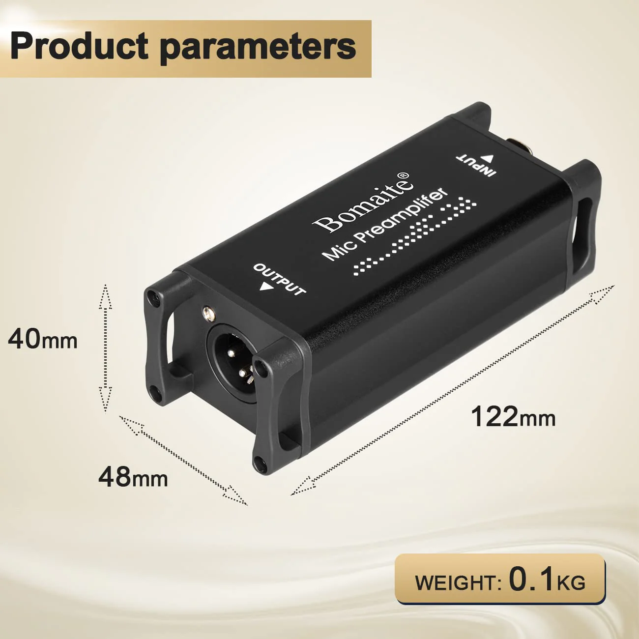 PX2 Dynamic Microphone Booster, Preamp Audio Booster for Studio or Home Recording, Livestream, Broadcast or Podcast - Single Channel for dynamic and ribbon microphones - Image 7