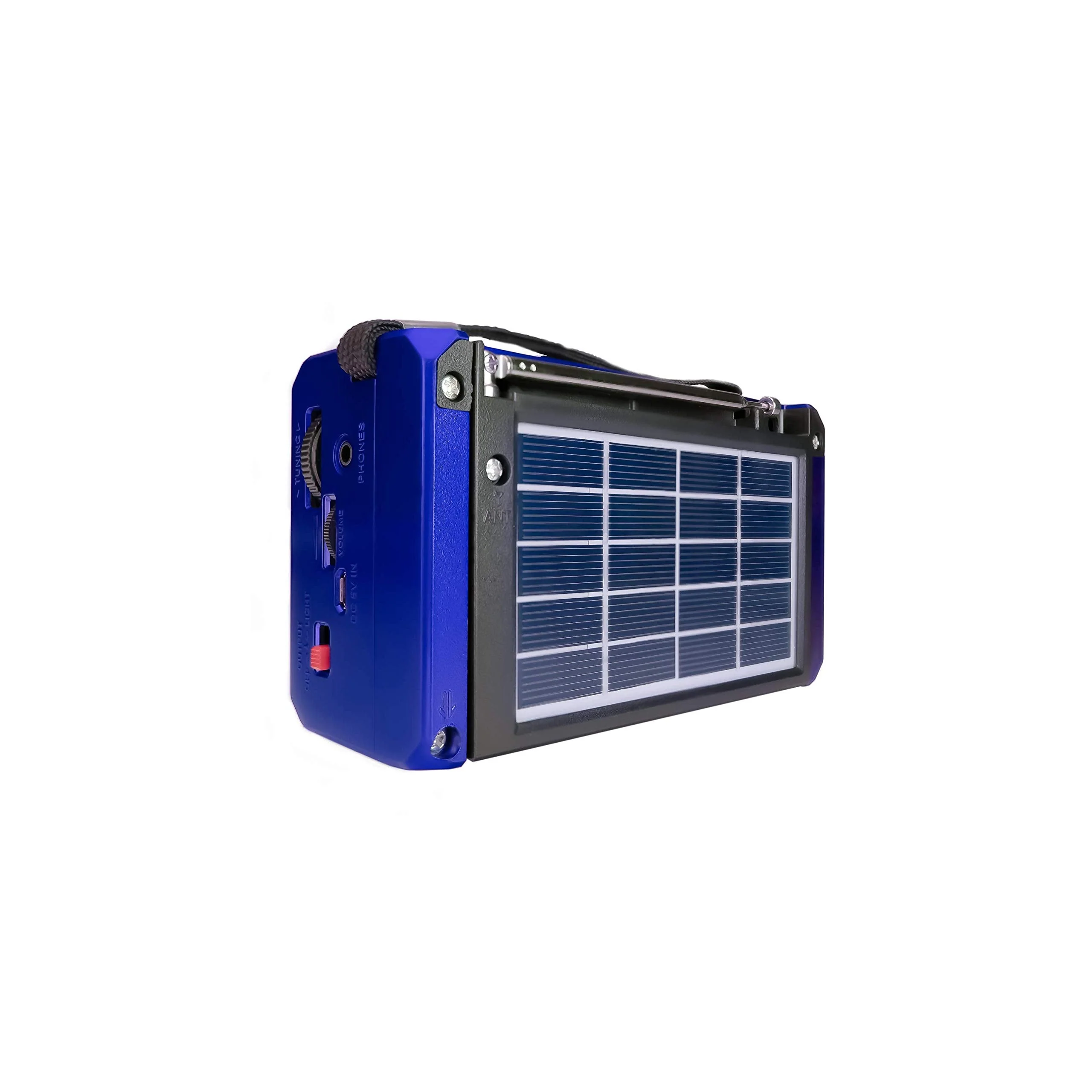 QFX R-37-BL 6-Band (AM, FM, SW1 - SW4) Bluetooth LED Flashlight Solar Radio (2021 Model) - Image 10