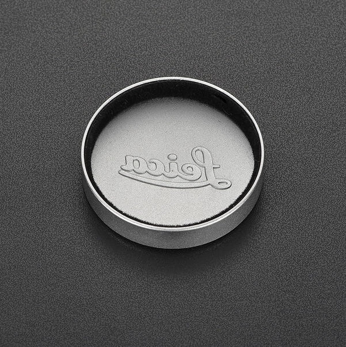 Qs-C Metal Silver Lens Cap Front Cover Compatible with Leica L39 E39 Caliber Lens Voigtlander Zeiss Summicron Summaron Summilux Elmar Elmarit Jupiter, Internal Diameter 42mm(1.65in) (Silver) - Image 3