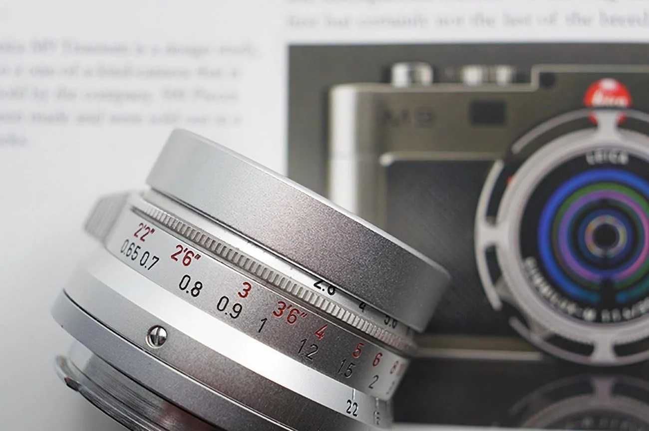 Qs-C Metal Silver Lens Cap Front Cover Compatible with Leica L39 E39 Caliber Lens Voigtlander Zeiss Summicron Summaron Summilux Elmar Elmarit Jupiter, Internal Diameter 42mm(1.65in) (Silver) - Image 6