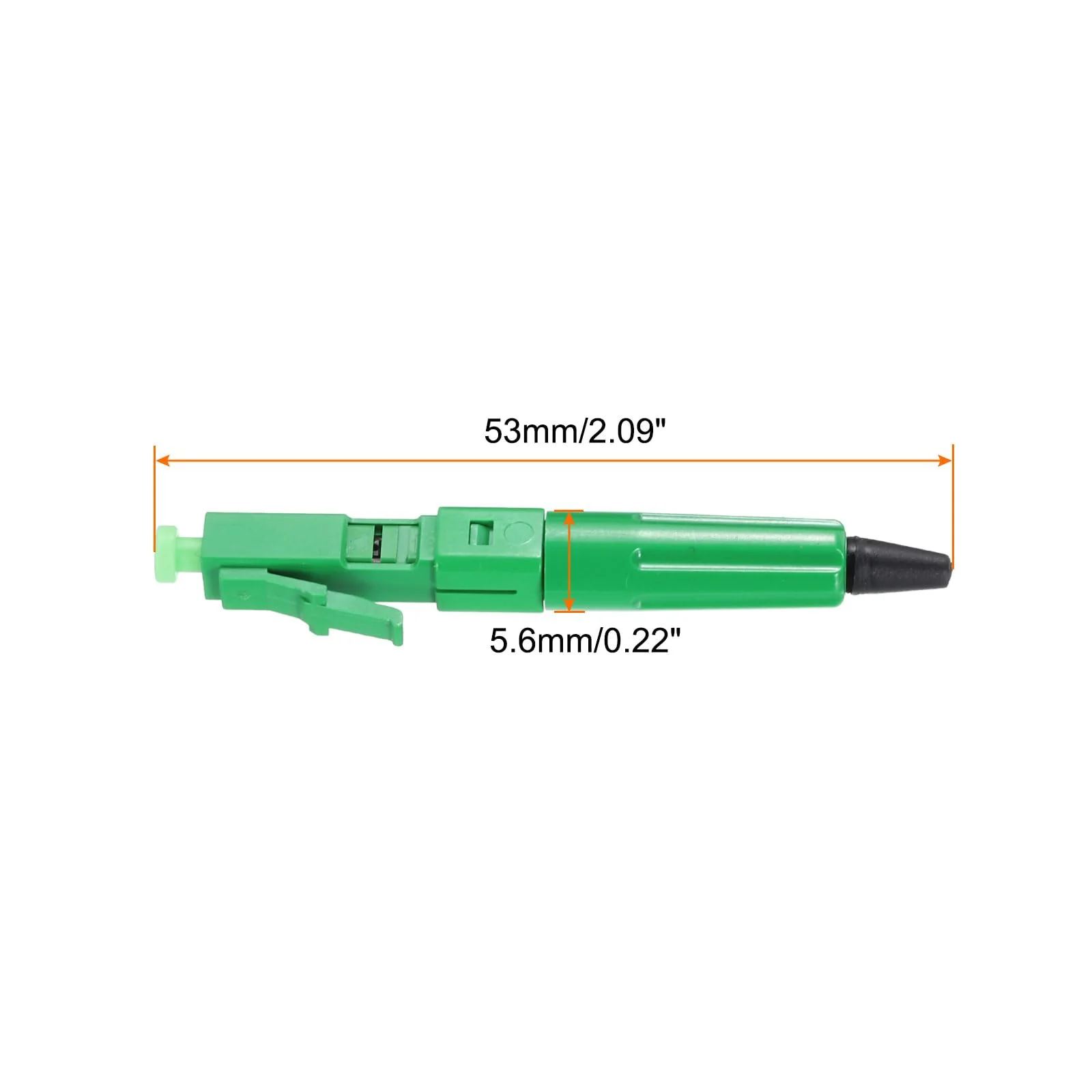 QUARKZMAN LC/APC Fiber Optic Quick Connectors Single Mode Fiber Cable Quick Connector LC Adapter for CATV Network Pack of 5 - Image 2