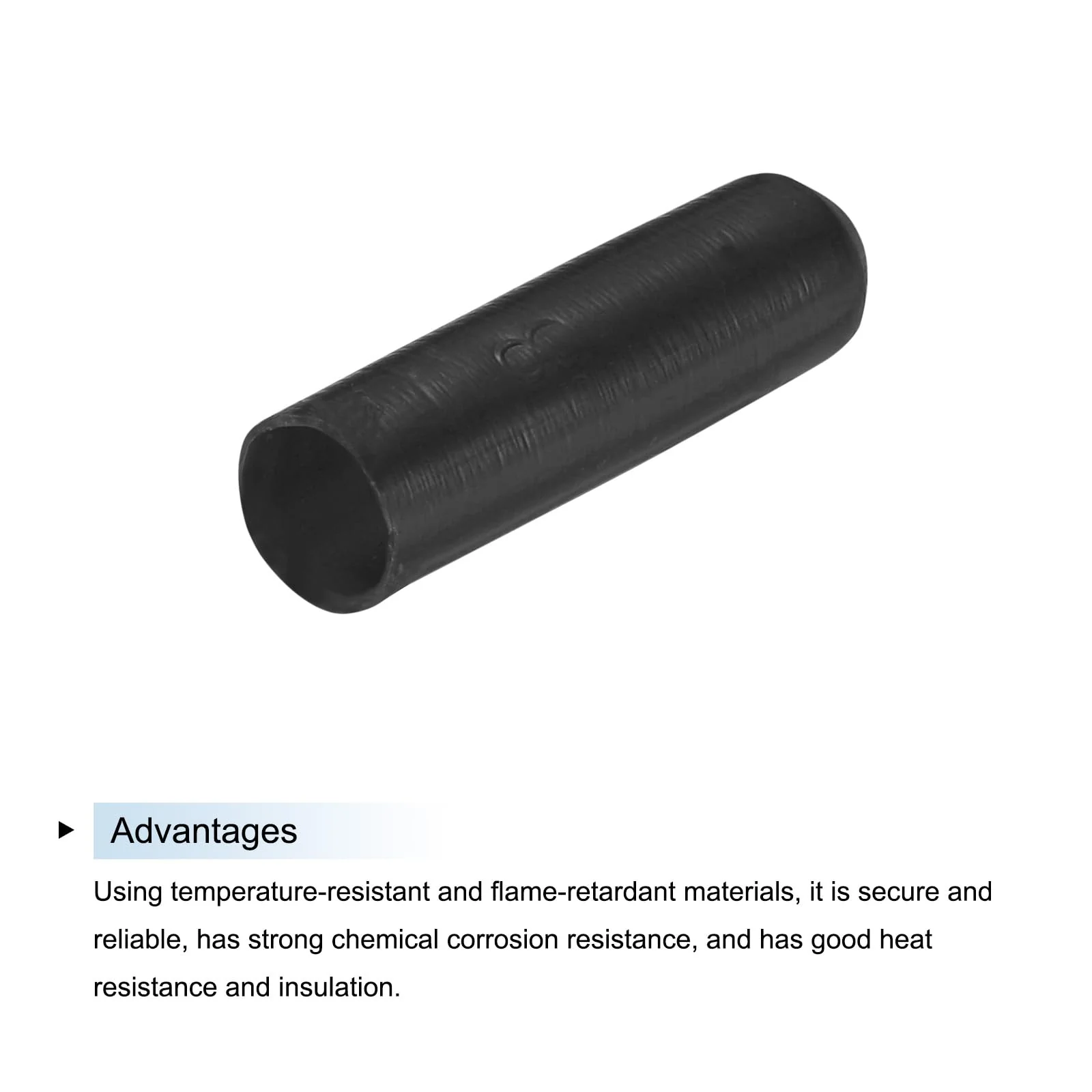 QUARKZMAN Pack of 15 Heat Shrink Caps 10 mm ID x 42 mm L 3:1 Heat Shrink Tube Caps with Seal, Waterproof Tape for Electrical Cables, Black 10mm x 42mm - Image 4