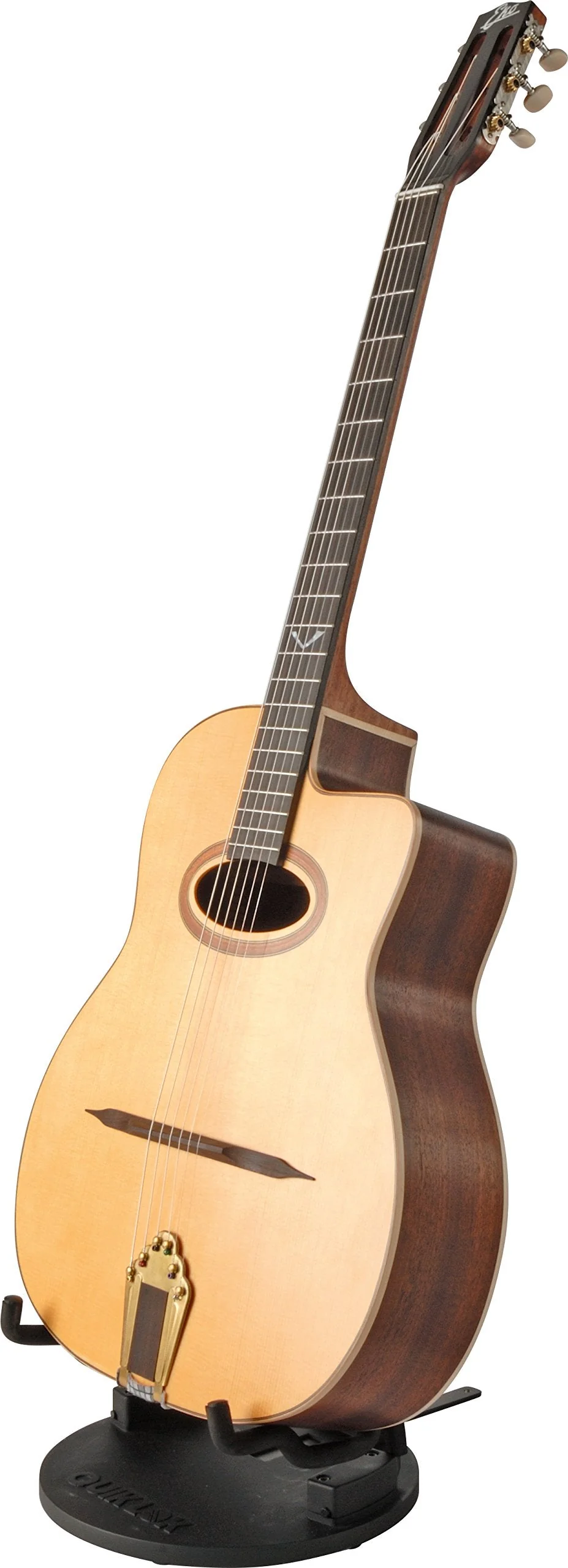 Quick Lok GI8 Round Compact Portable Universal Guitar Stand - Image 3
