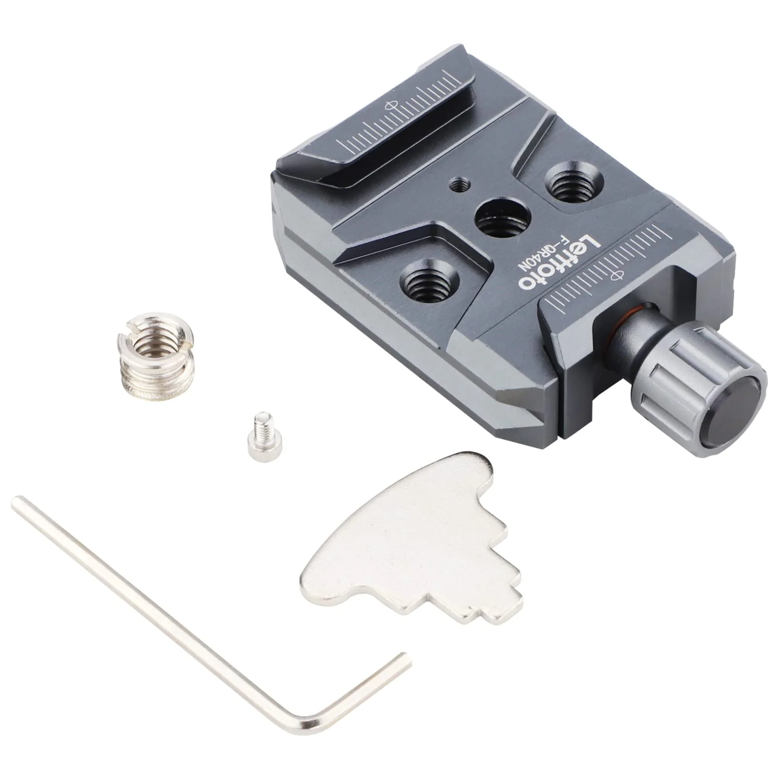 Quick Release Clamp,QR Base,Camera Mounts Clamps for Arca-Swiss Standard Compatible with DJI Ronin S 2/3/3-pro/c2 Gimbal for Zhiyun Crane Series and Camera Tripod - Image 6