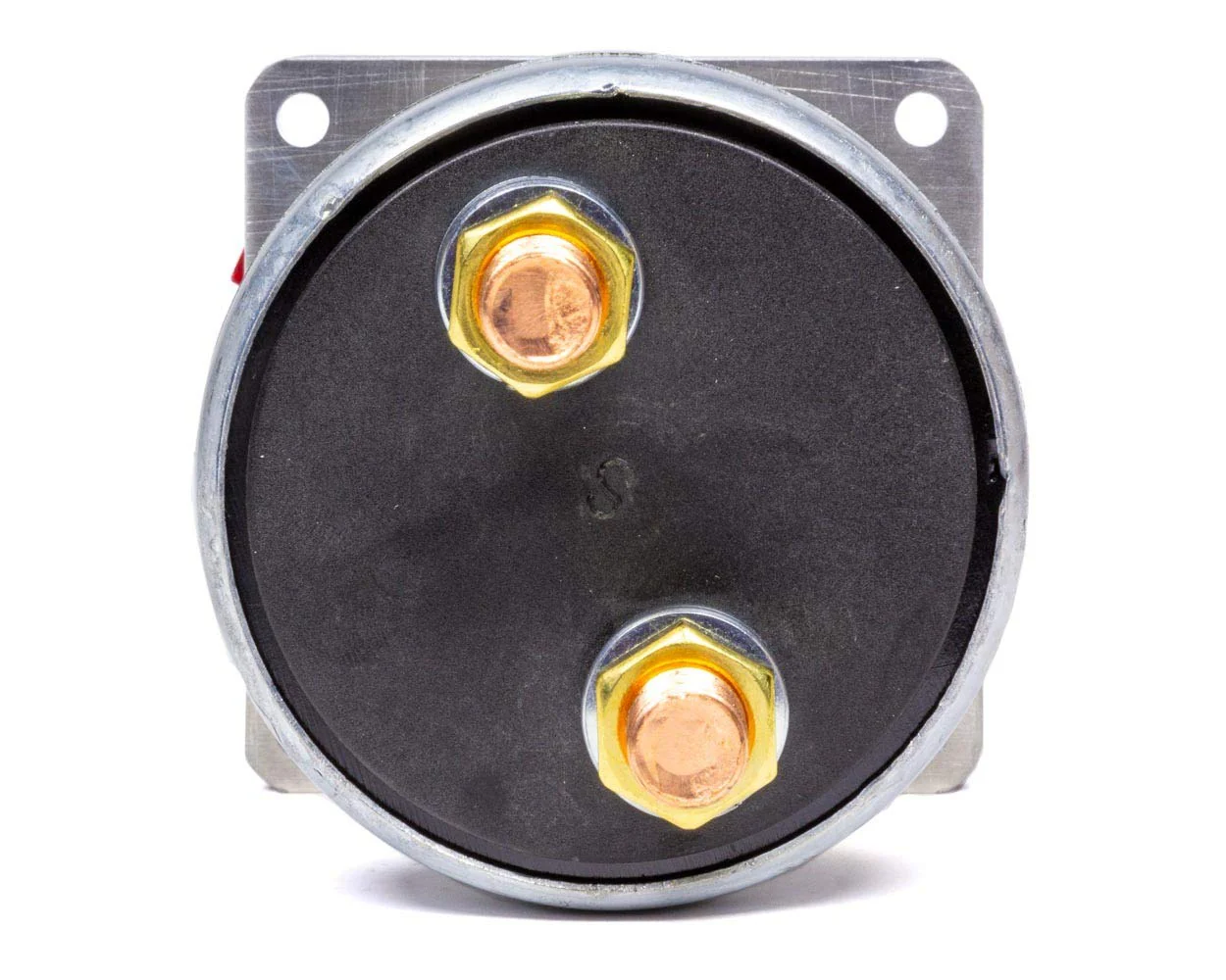 QuickCar Racing Products 55-010 Red 2-1/2" High x 2-1/2" Wide Handle Battery Master Disconnect Switch with Black Mounting Panel - Image 3