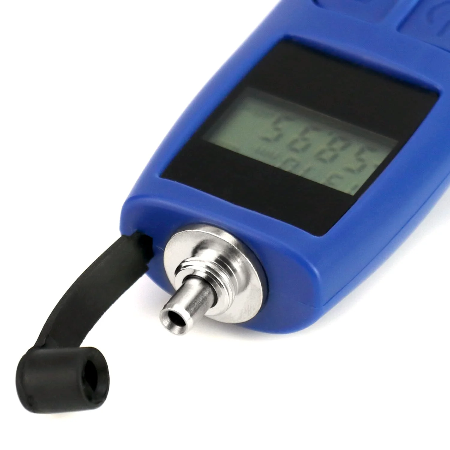 QWORK 2 Pack Optical Power Meter, -70~+10 dBm, with Universal 2.5mm Interface, Fiber Light Meter for Testing 6 Calibration wavelengths,Blue - Image 4