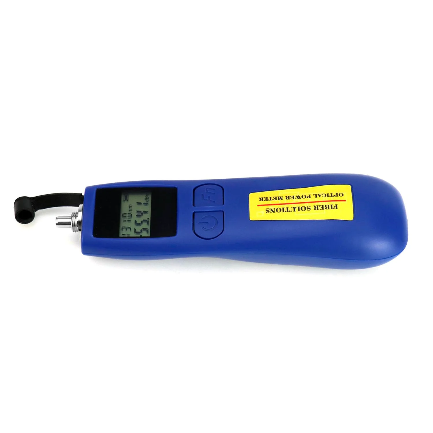QWORK 2 Pack Optical Power Meter, -70~+10 dBm, with Universal 2.5mm Interface, Fiber Light Meter for Testing 6 Calibration wavelengths,Blue - Image 6