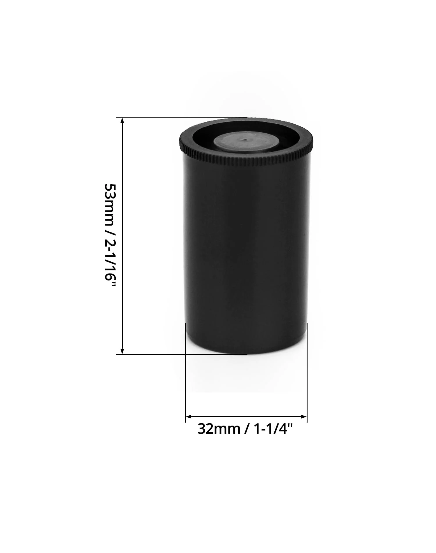 QWORK Film Canisters with Lids, 50 Pcs Plastic Camera Reel Containers 8 OZ, for Scientific Activity Small Accessories, Black - Image 6
