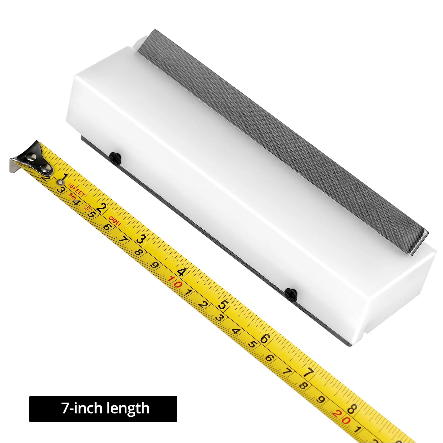 QWORK Fret Beveling File, Dual Angle Luthier Tool for Guitar, Bass, Banjo, Low Friction Material, 7 Inches, for Professional and Home Use - Image 5