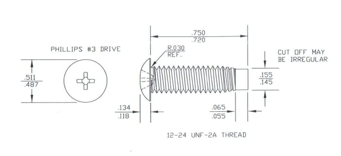 RackGold® 12-24#3 Phillips Rack Screws 100 Pack - USA Made - Image 8